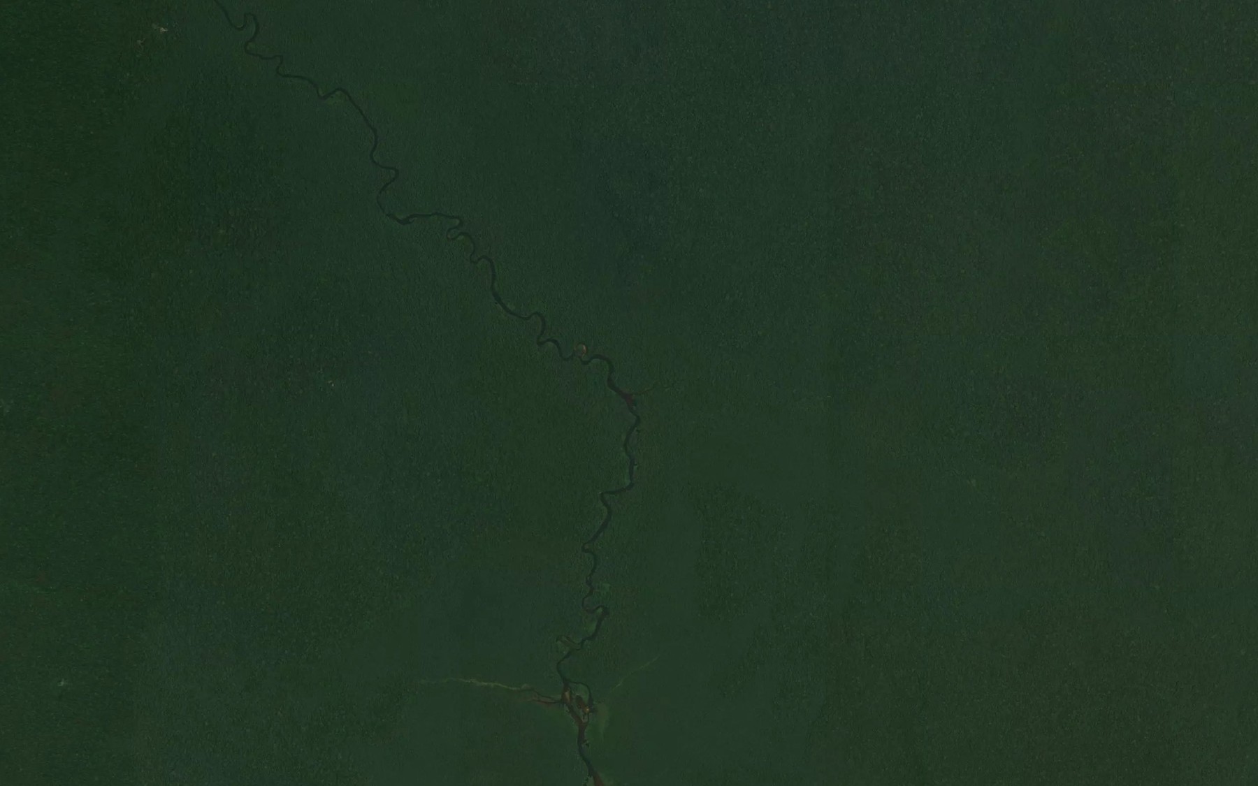Satellite map of the Ikekele