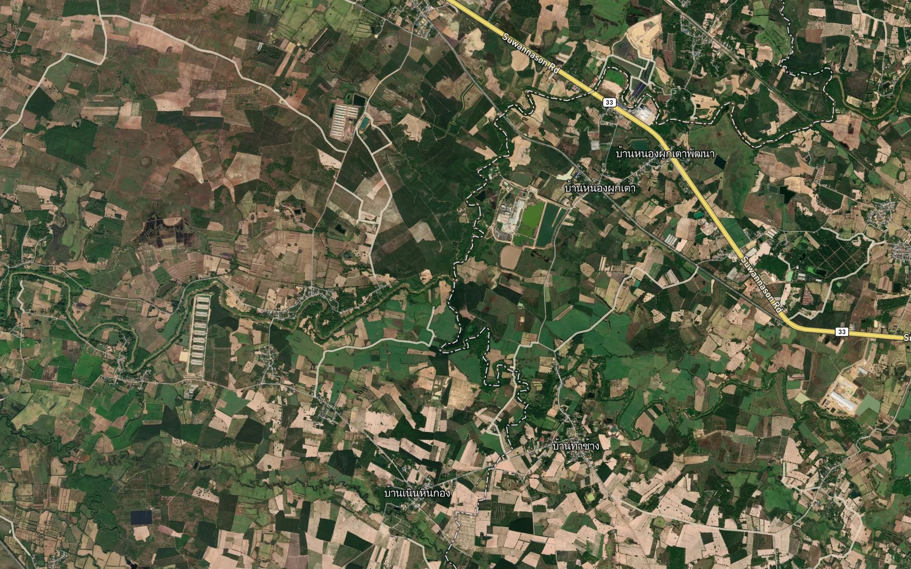 Satellite map of the Khlong Phra Sathueng