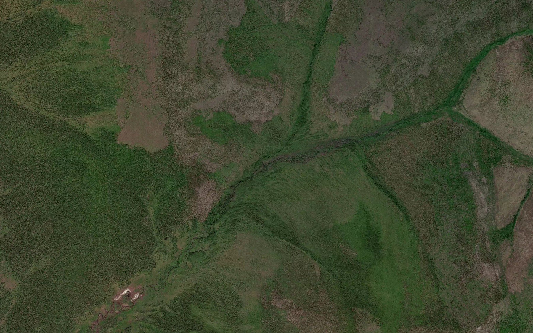 Satellite map of the Nedemi