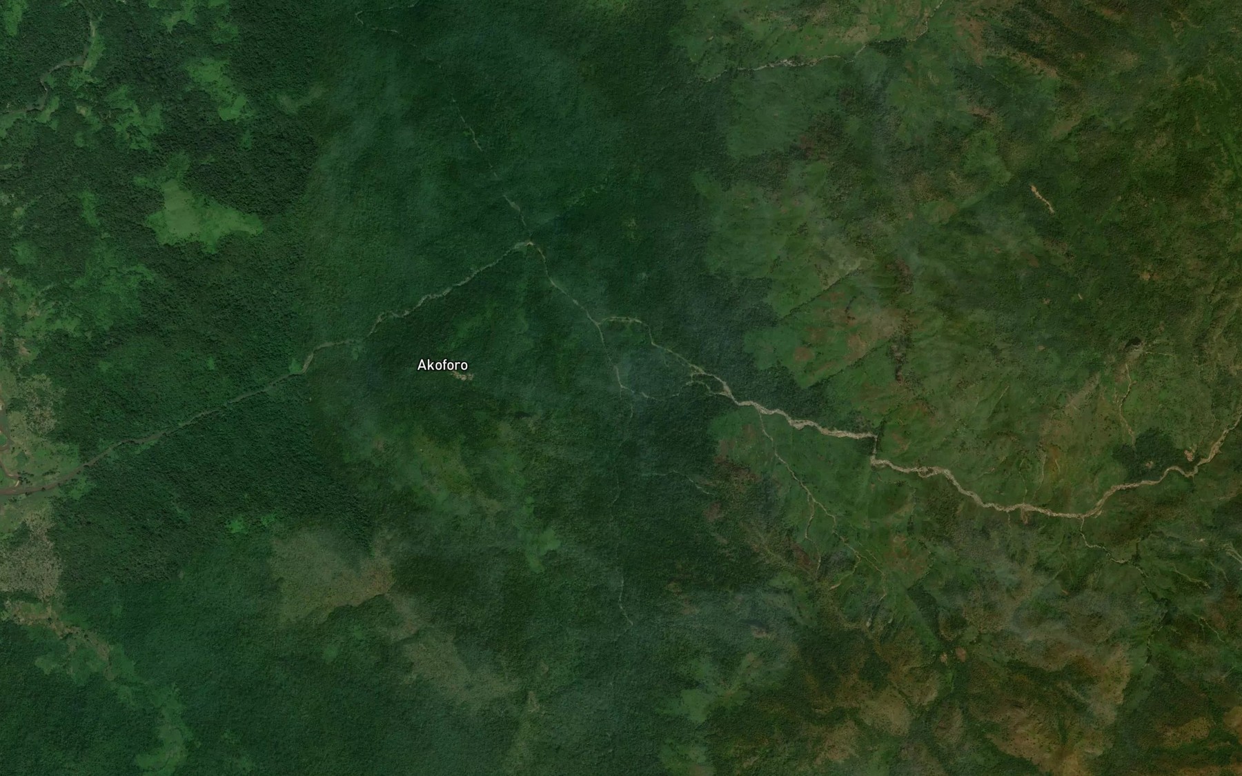 Satellite map of the Zonyo