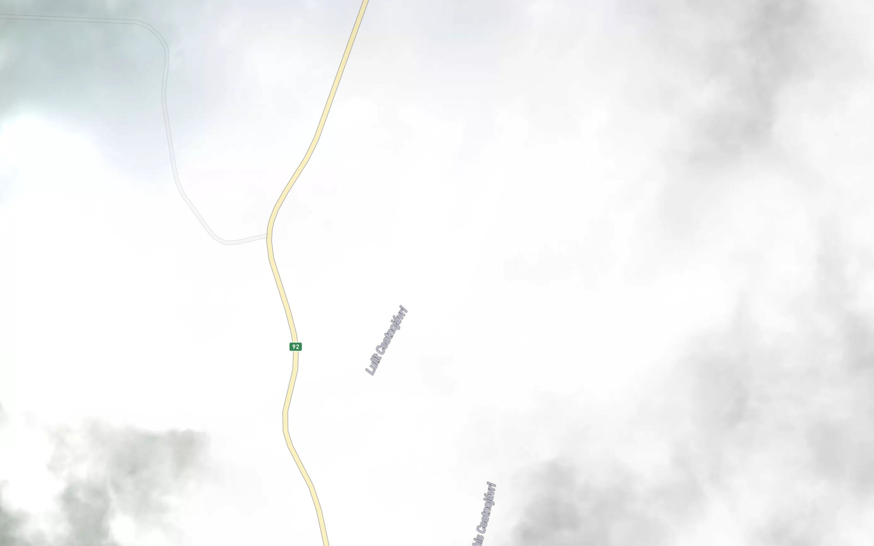 Satellite map of the Caednujavrit,lulit
