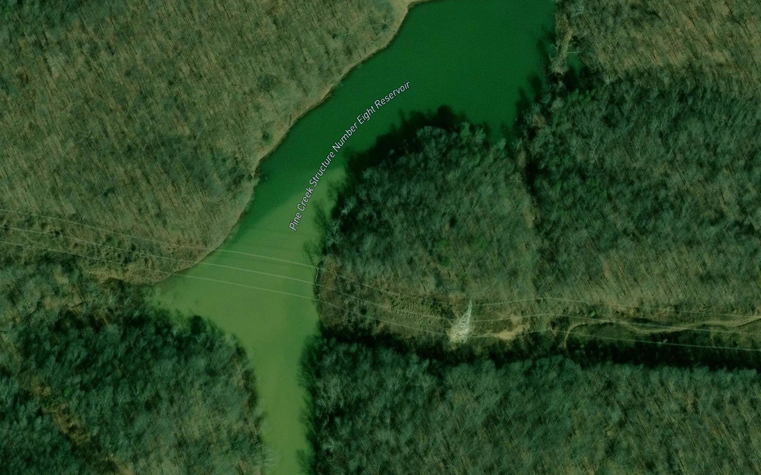 Pine Creek Structure Number Eight Reservoir