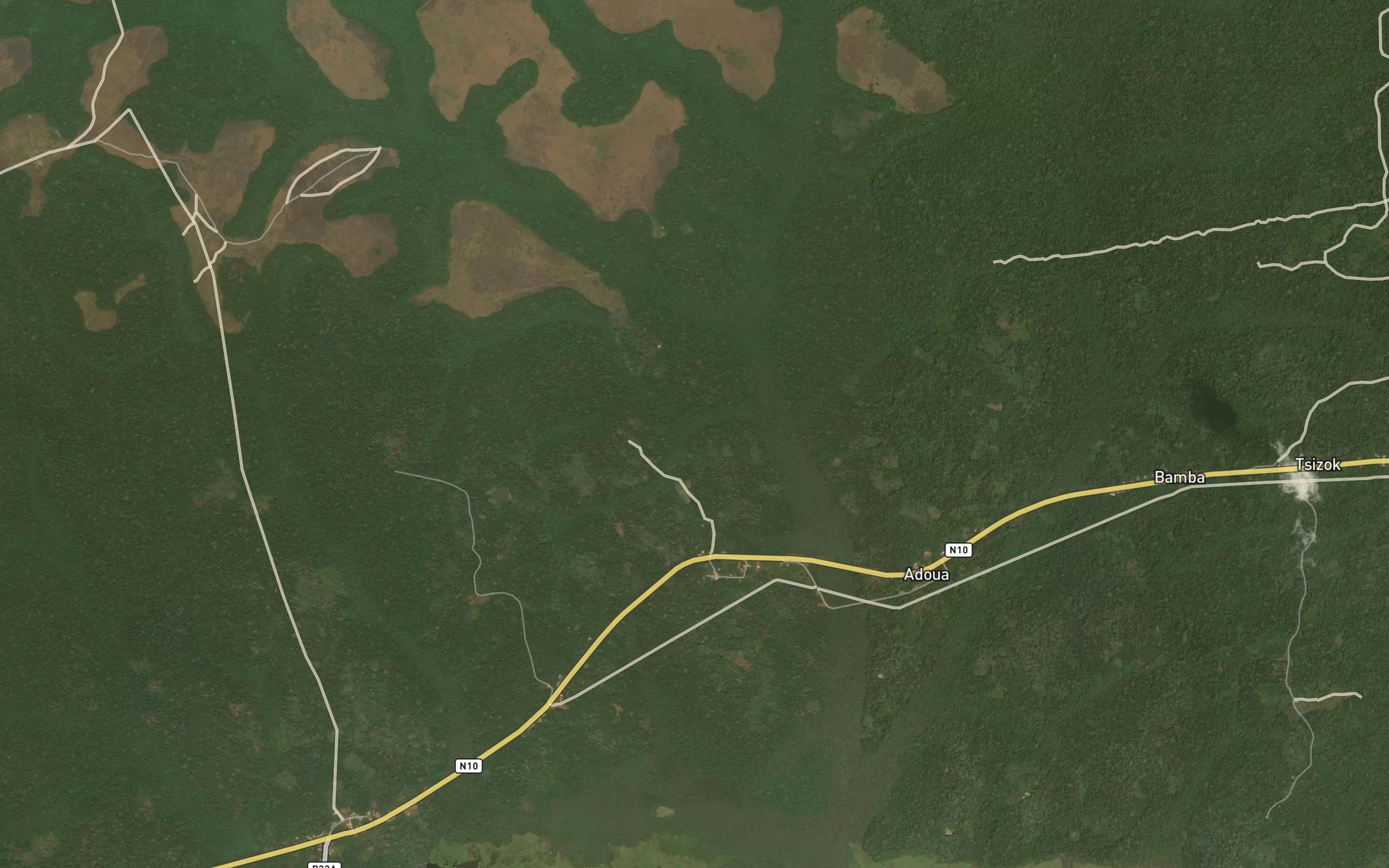 Satellite map of the Eemdama
