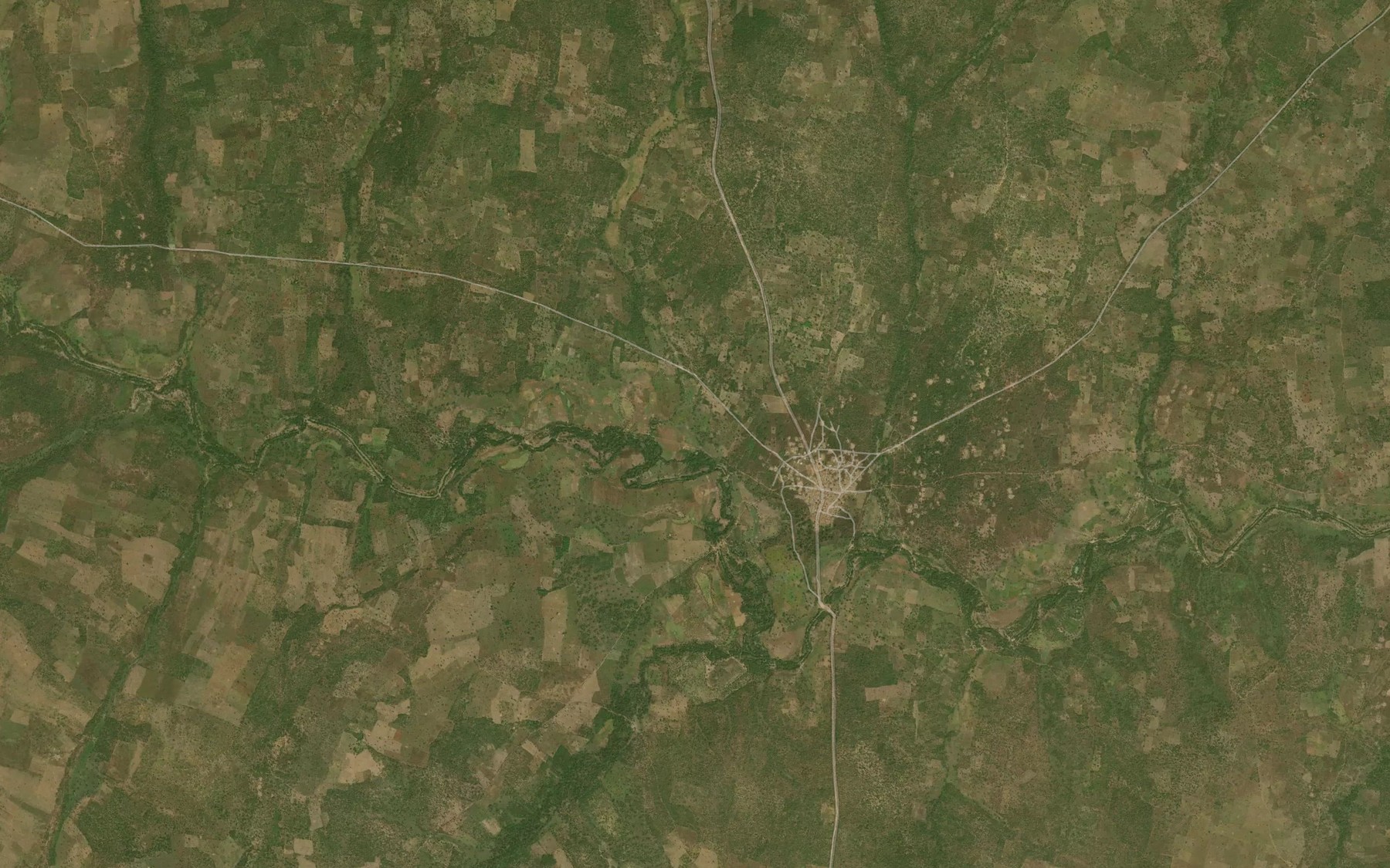 Satellite map of the River Ba