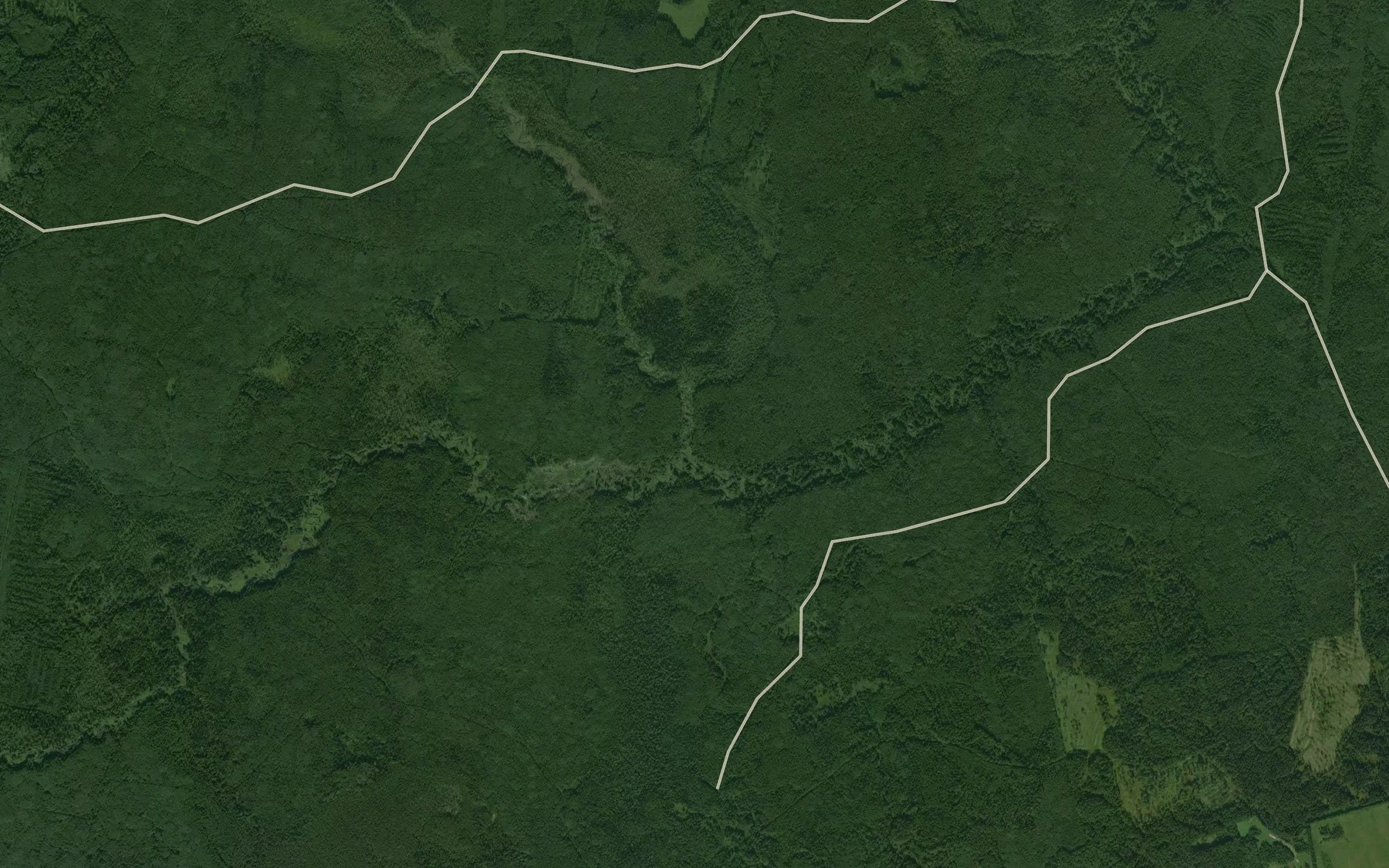 Satellite map of the Berezovka