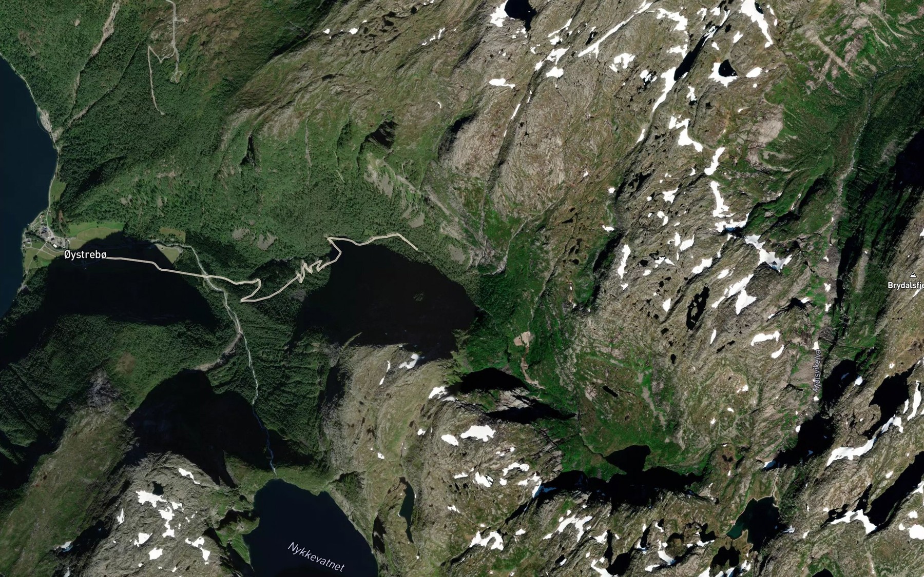 Satellite map of the Fessene