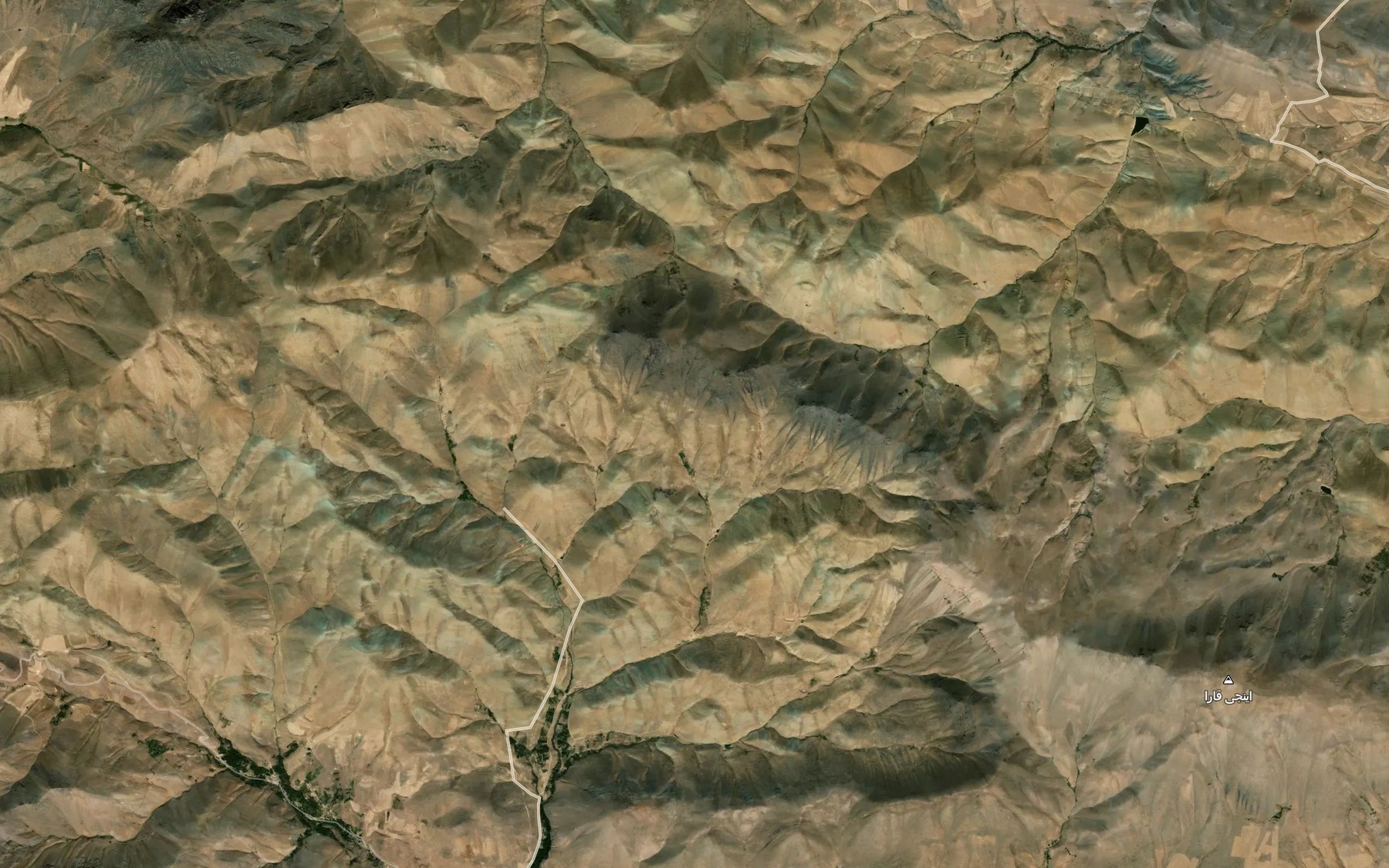Satellite map of the Cheshmeh-ye Mir Khan Darrehsi