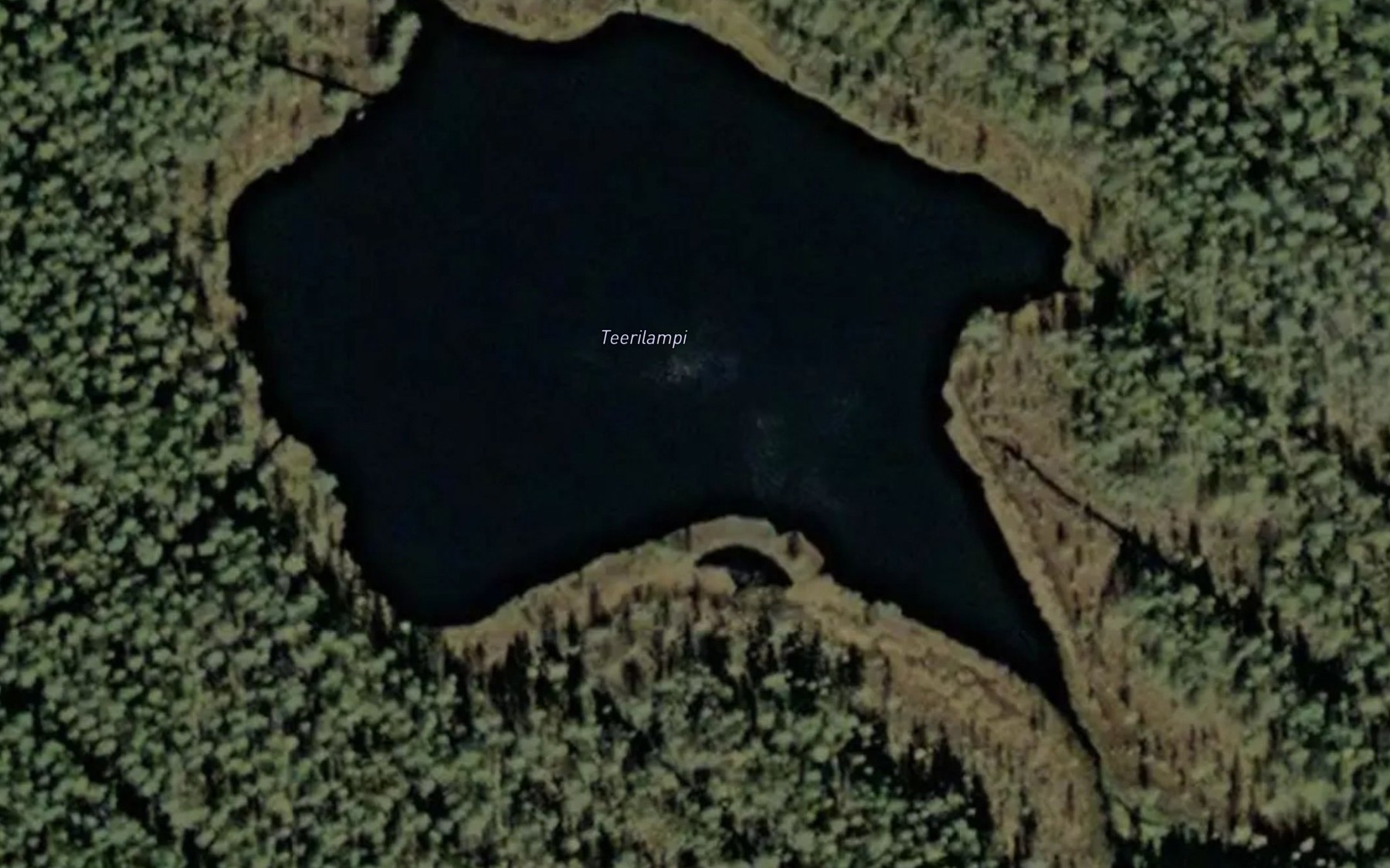Satellite map of the Teerilampi