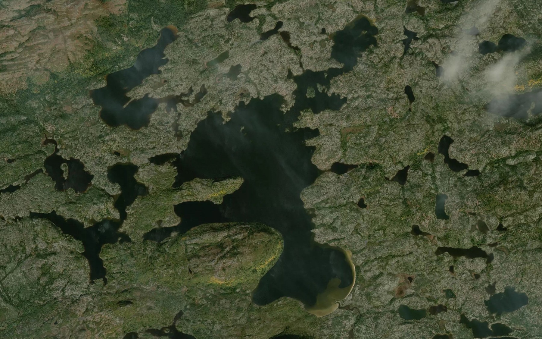Satellite map of the Lac Uchikwachikanan