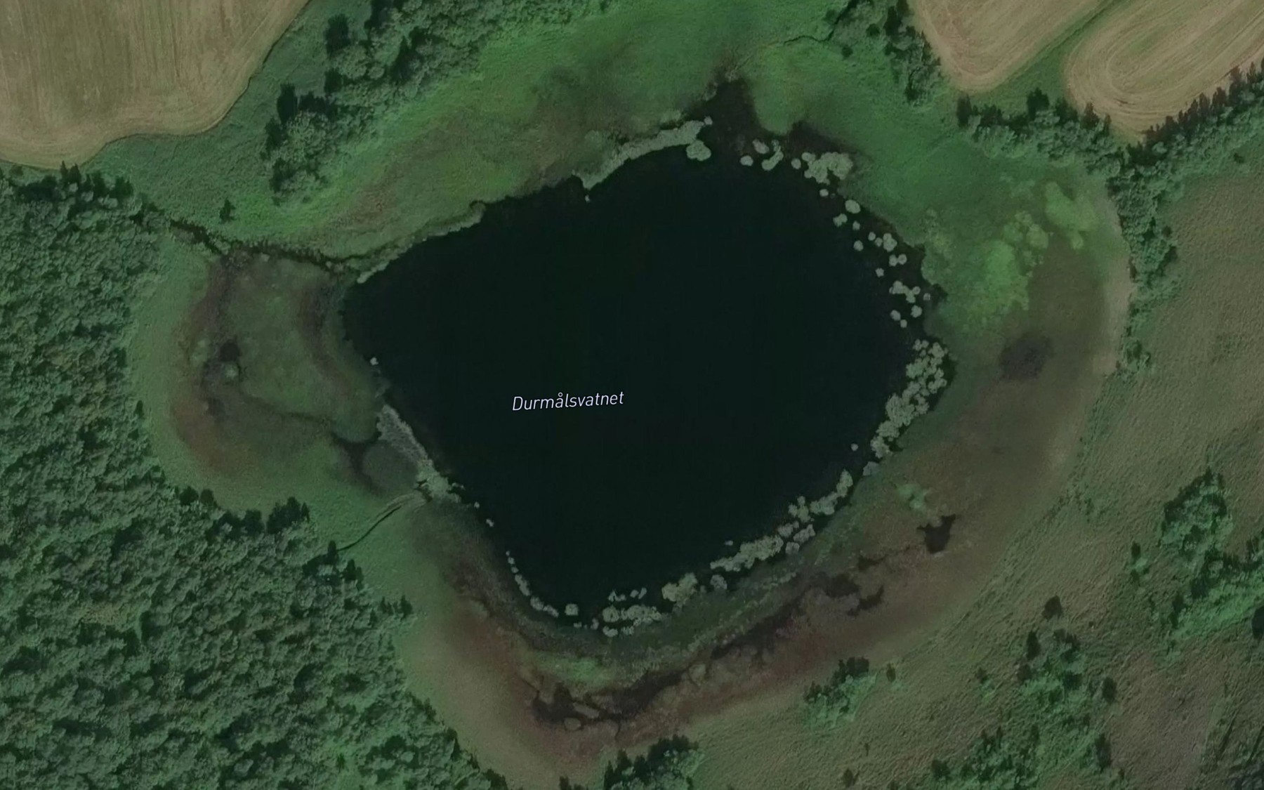 Satellite map of the Dugurdsvatnet