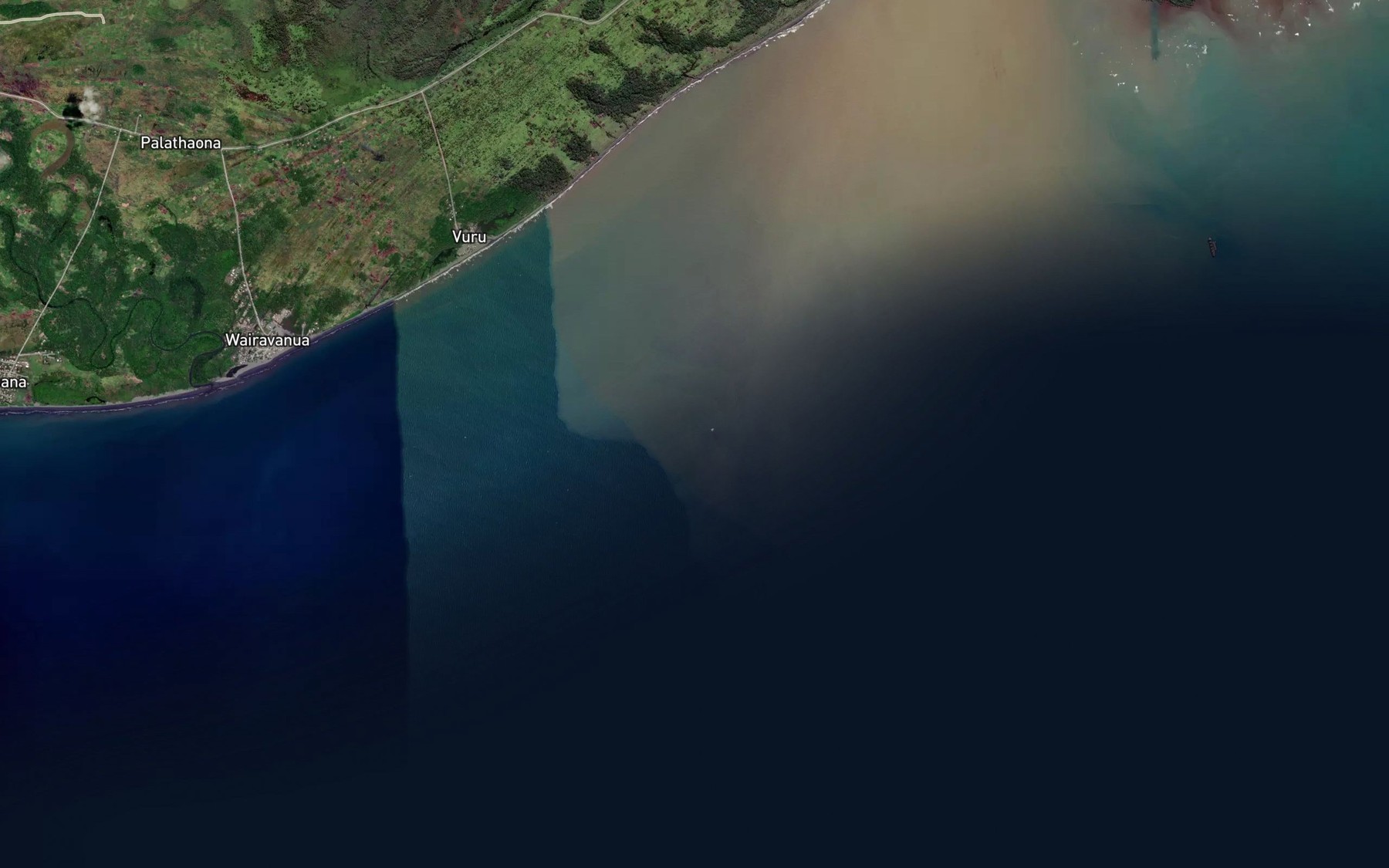 Satellite map of the Pelaburuma Reef