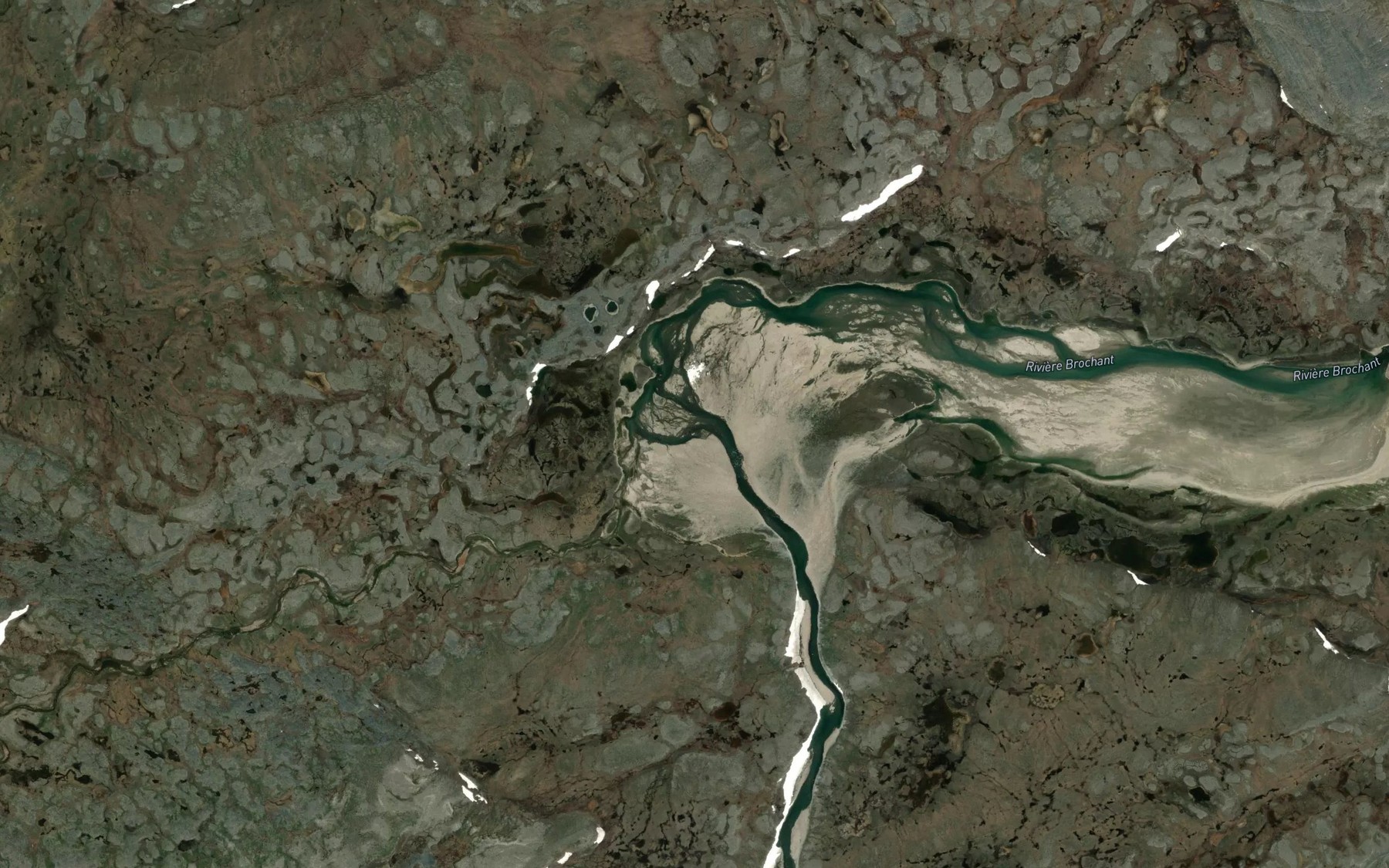 Satellite map of the Ruisseau Qarqakutaap Kuugajaanga