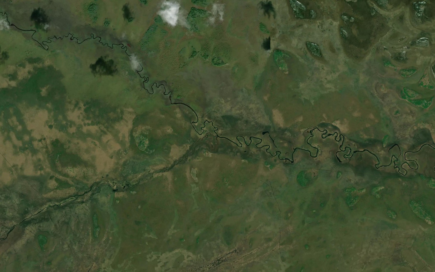 Satellite map of the Sopochnyy