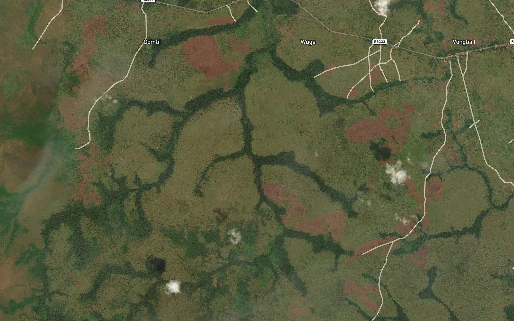 Satellite map of the Purukpera