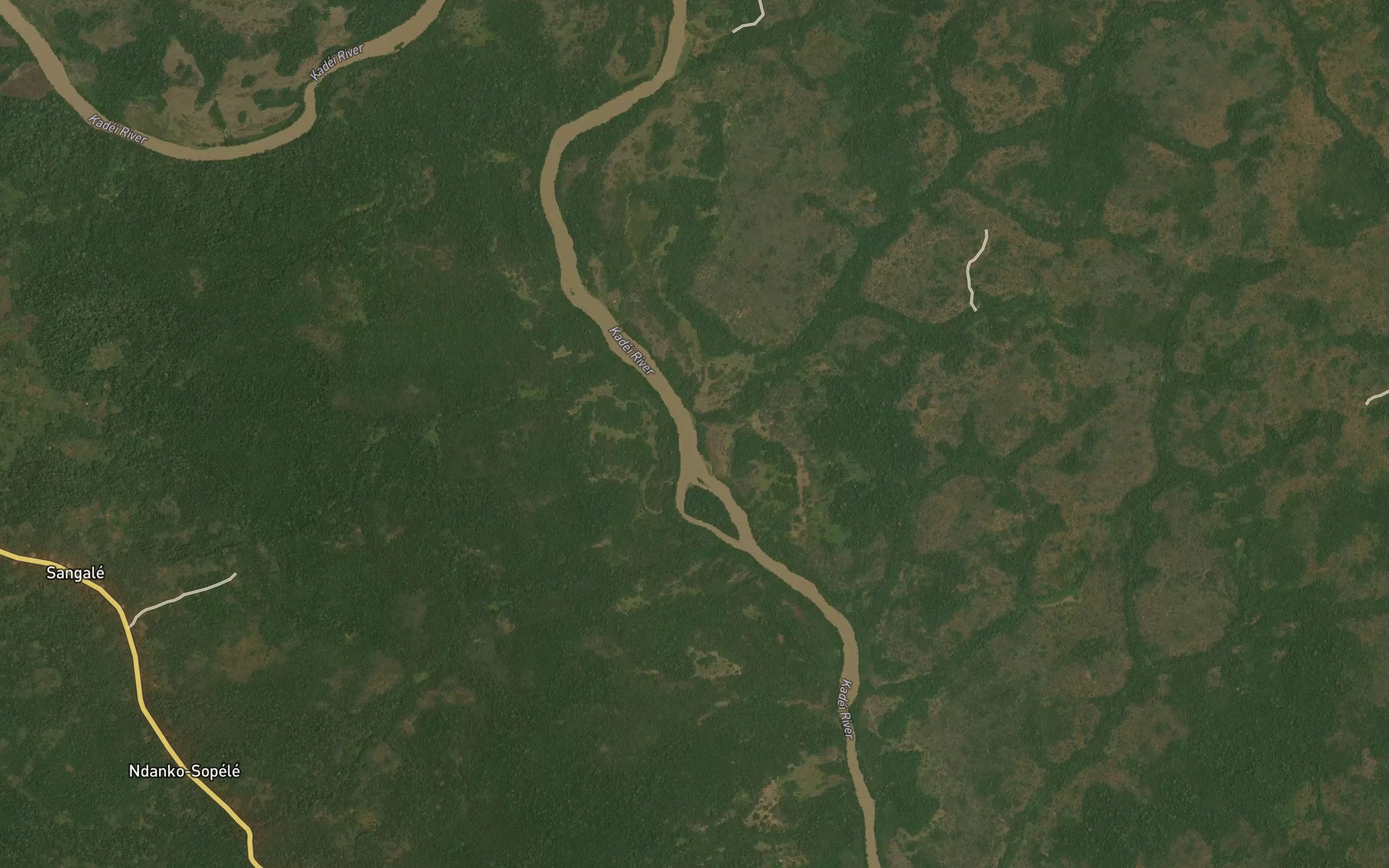 Satellite map of the Kim