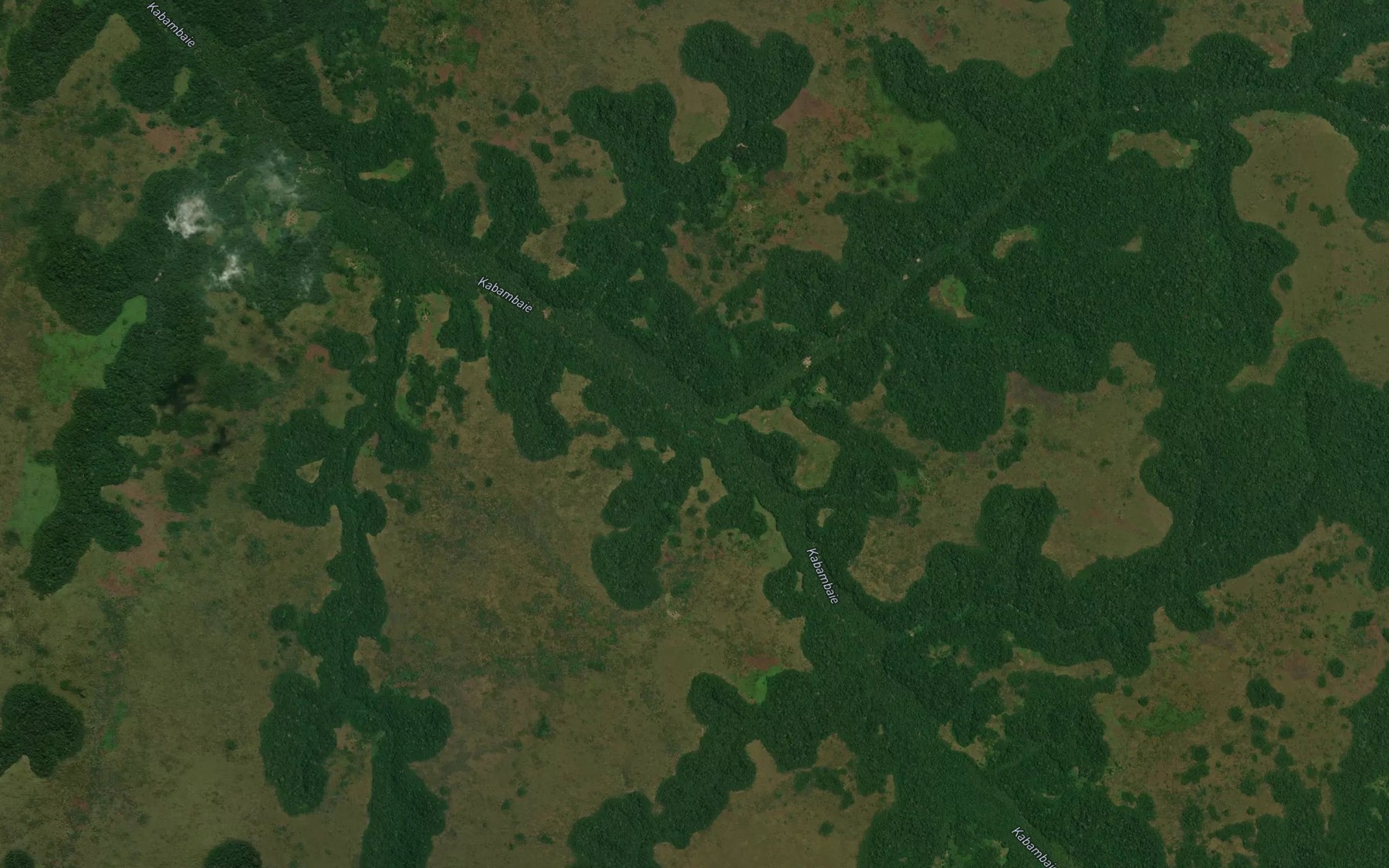 Satellite map of the Dikadi