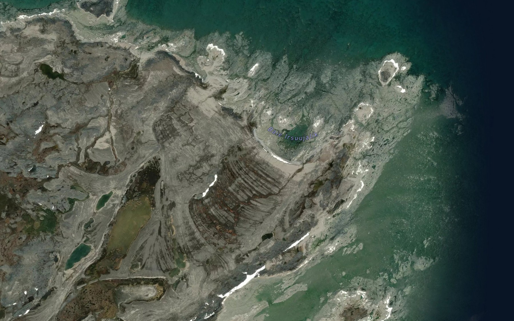 Satellite map of the Baie Irsuujalik