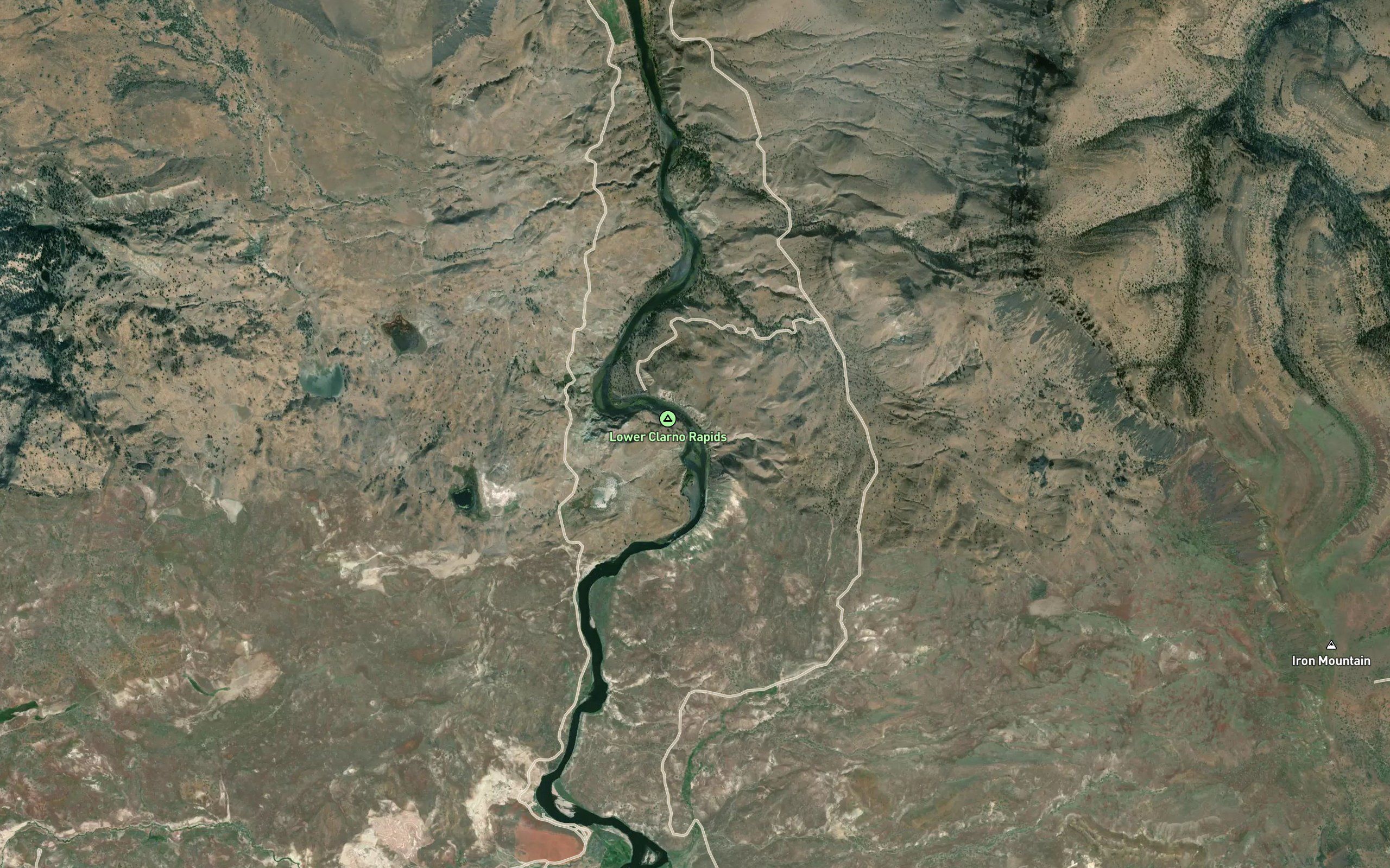 Clarno Rapids