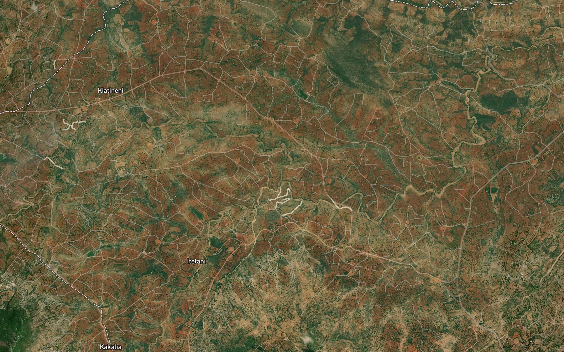Satellite map of the Syonthaa Dam