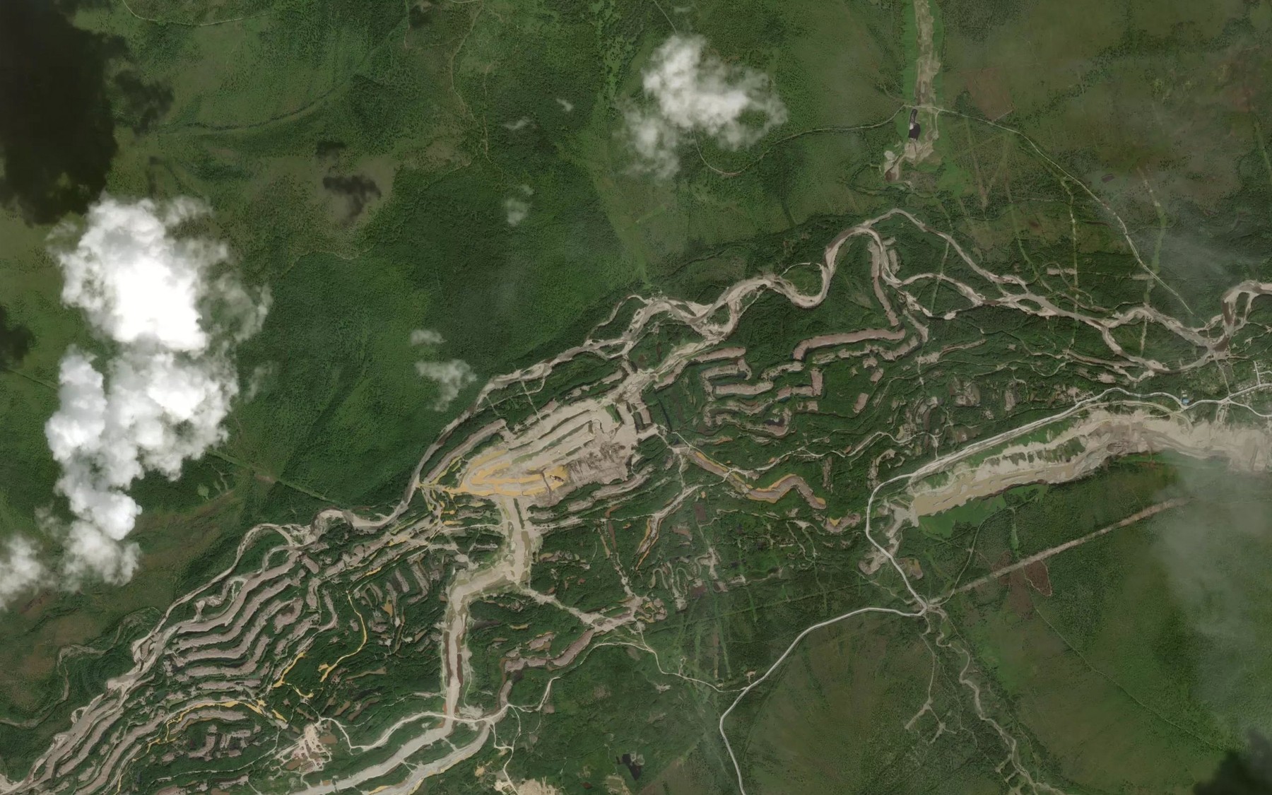 Satellite map of the Agdy