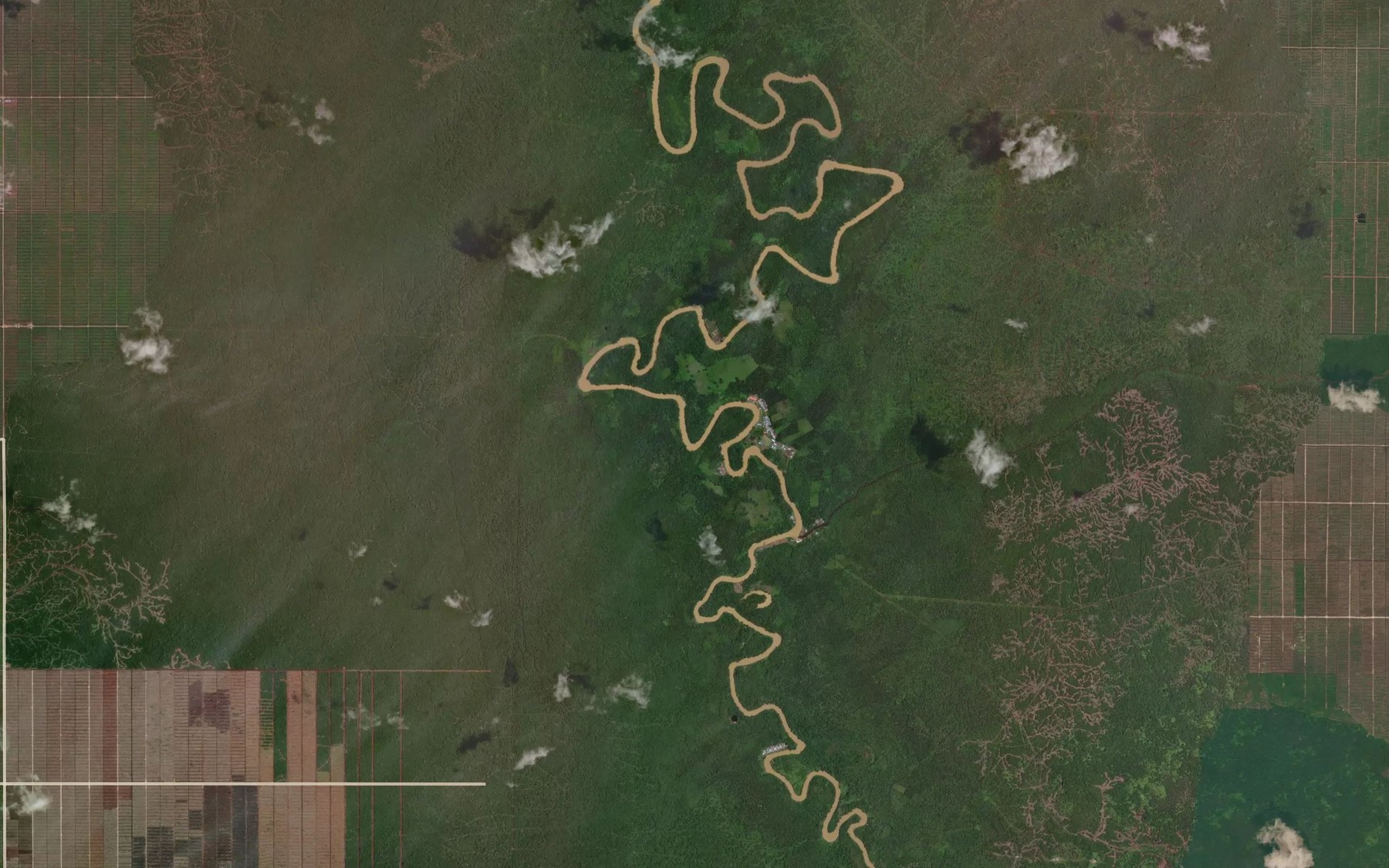 Satellite map of the Tanjong Pasu