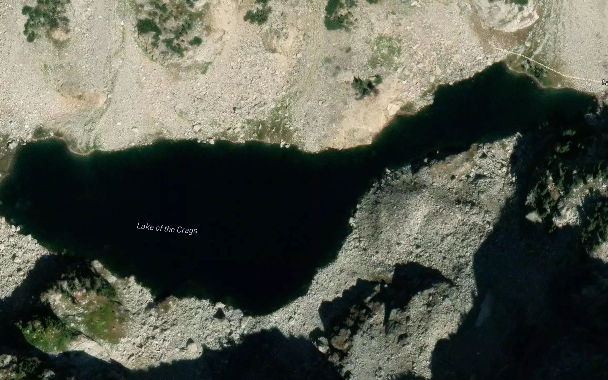 Lake of the Crags
