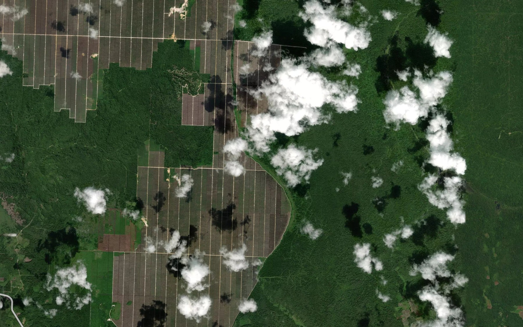 Satellite map of the Sungai Kepayang Lama