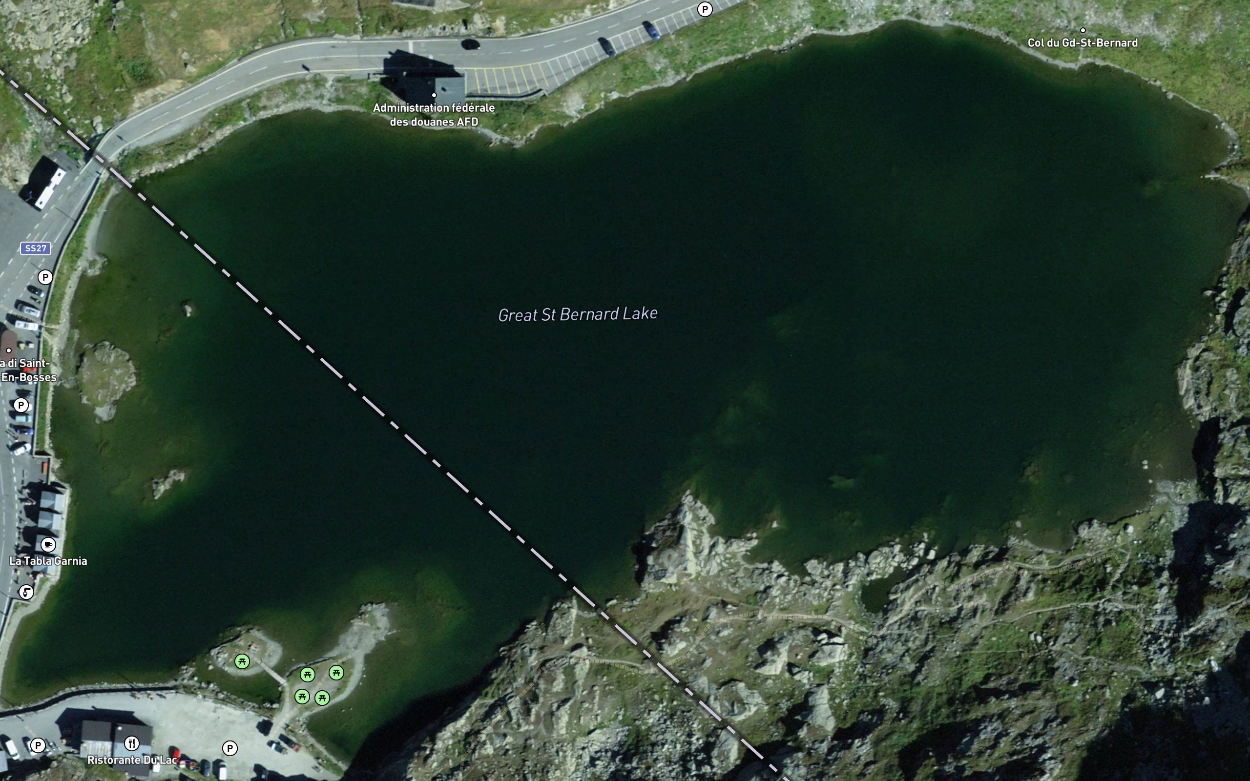 Lac du Gd. St. Bernard