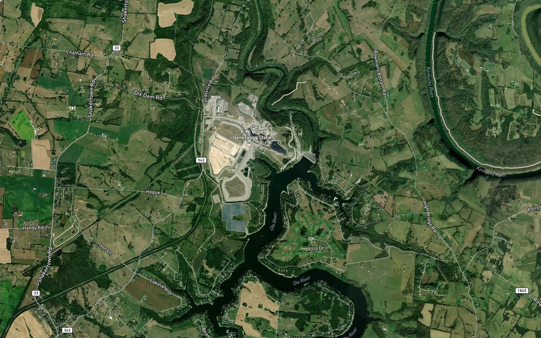 Satellite map of the Spot 2