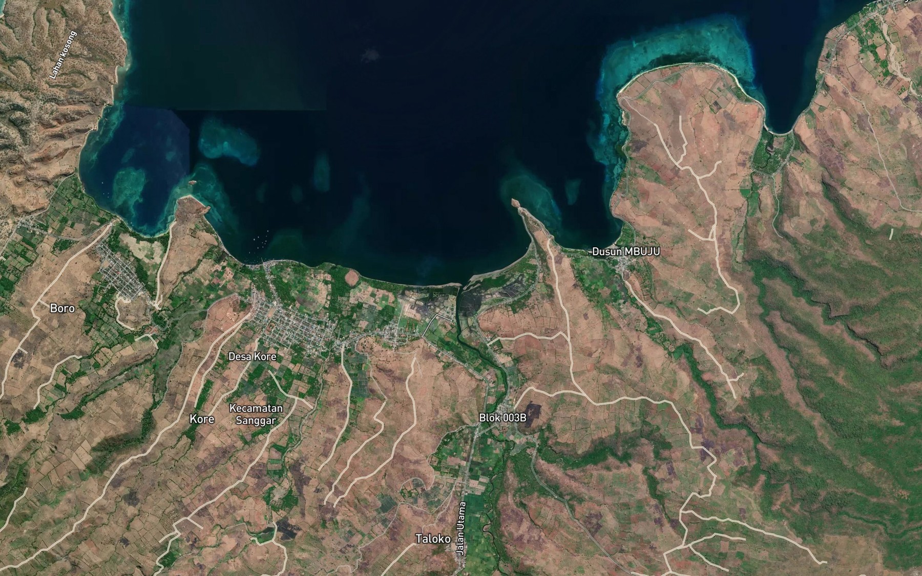 Satellite map of the Sori Kambu