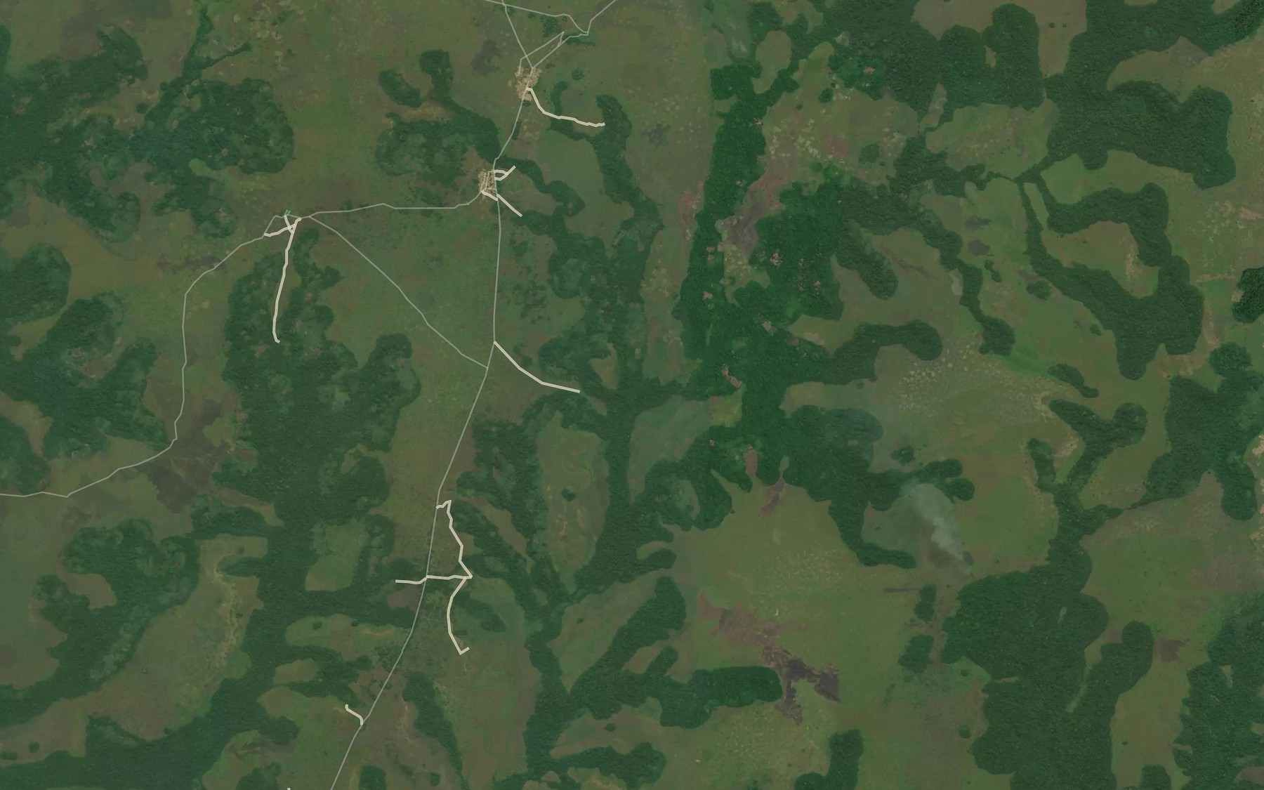 Satellite map of the Lengiri