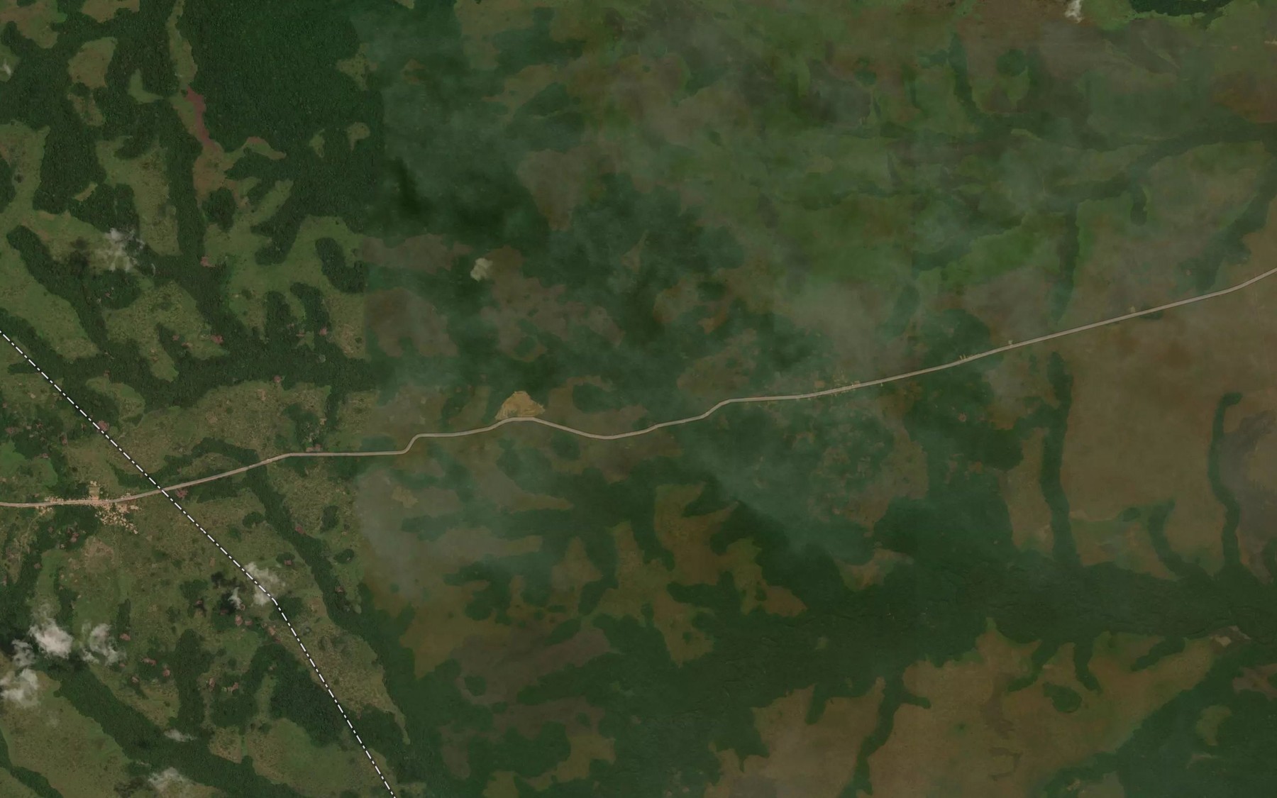 Satellite map of the Maloko