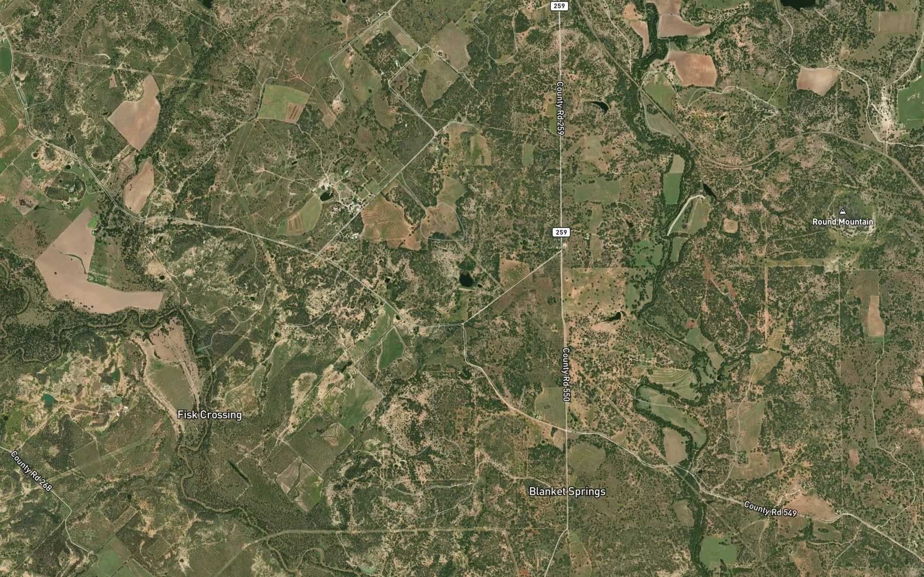 Satellite map of the Soil Conservation Service Site 23 Reservoir