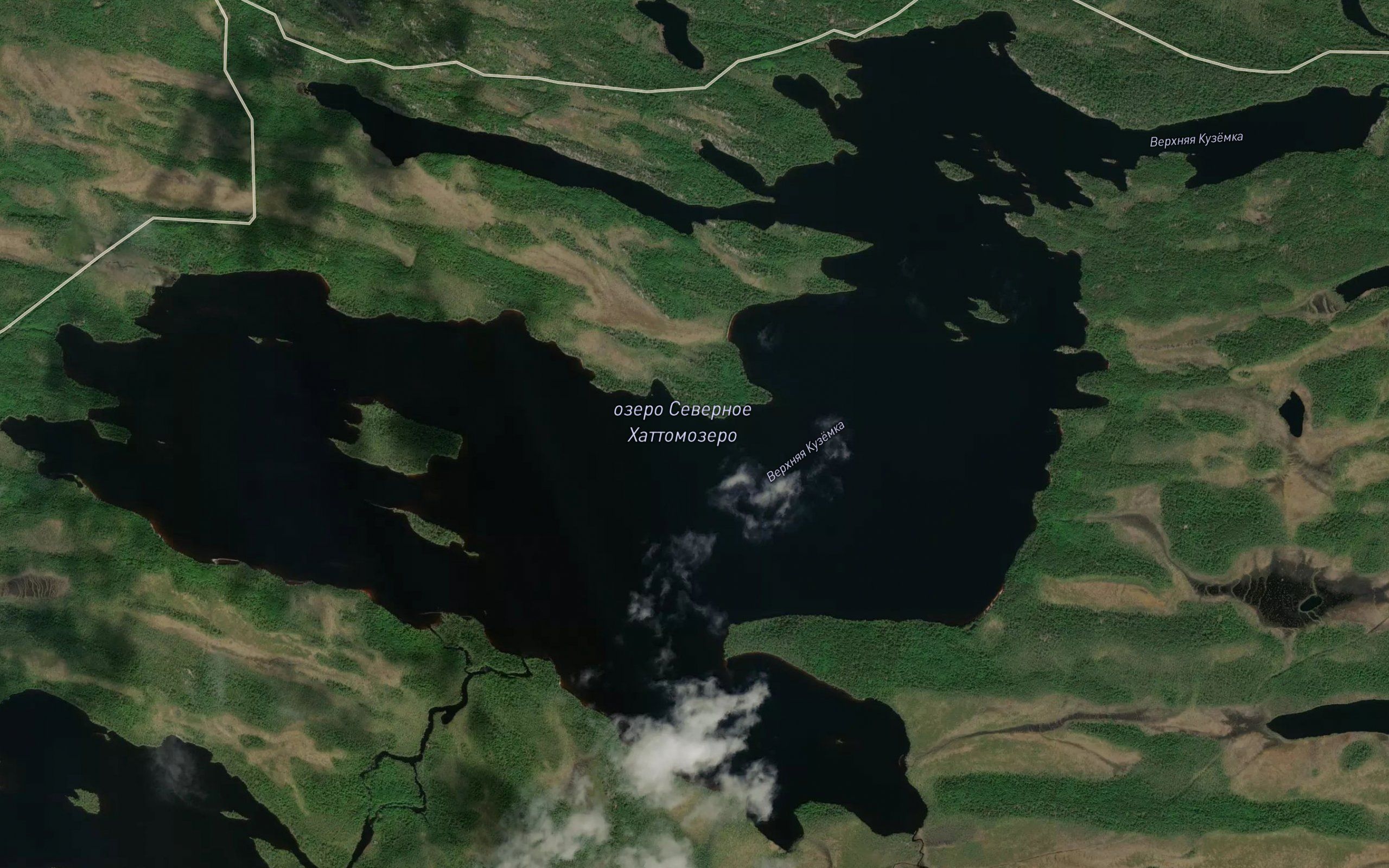 Ozero Severnoye Khattomozero