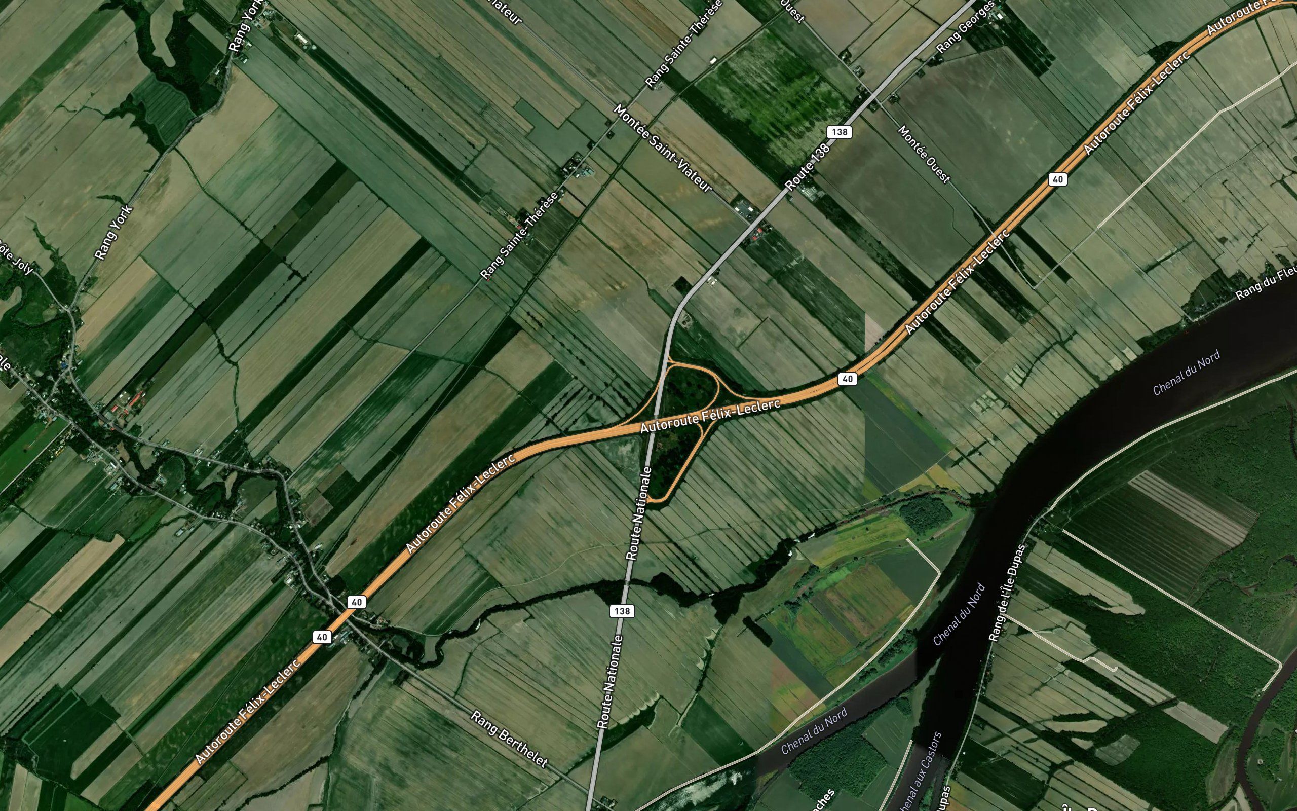 Cours d'eau de la Grande Ligne