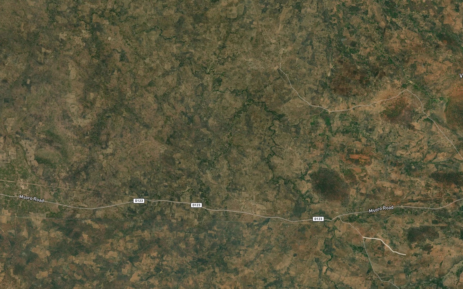 Satellite map of the Chamalulu