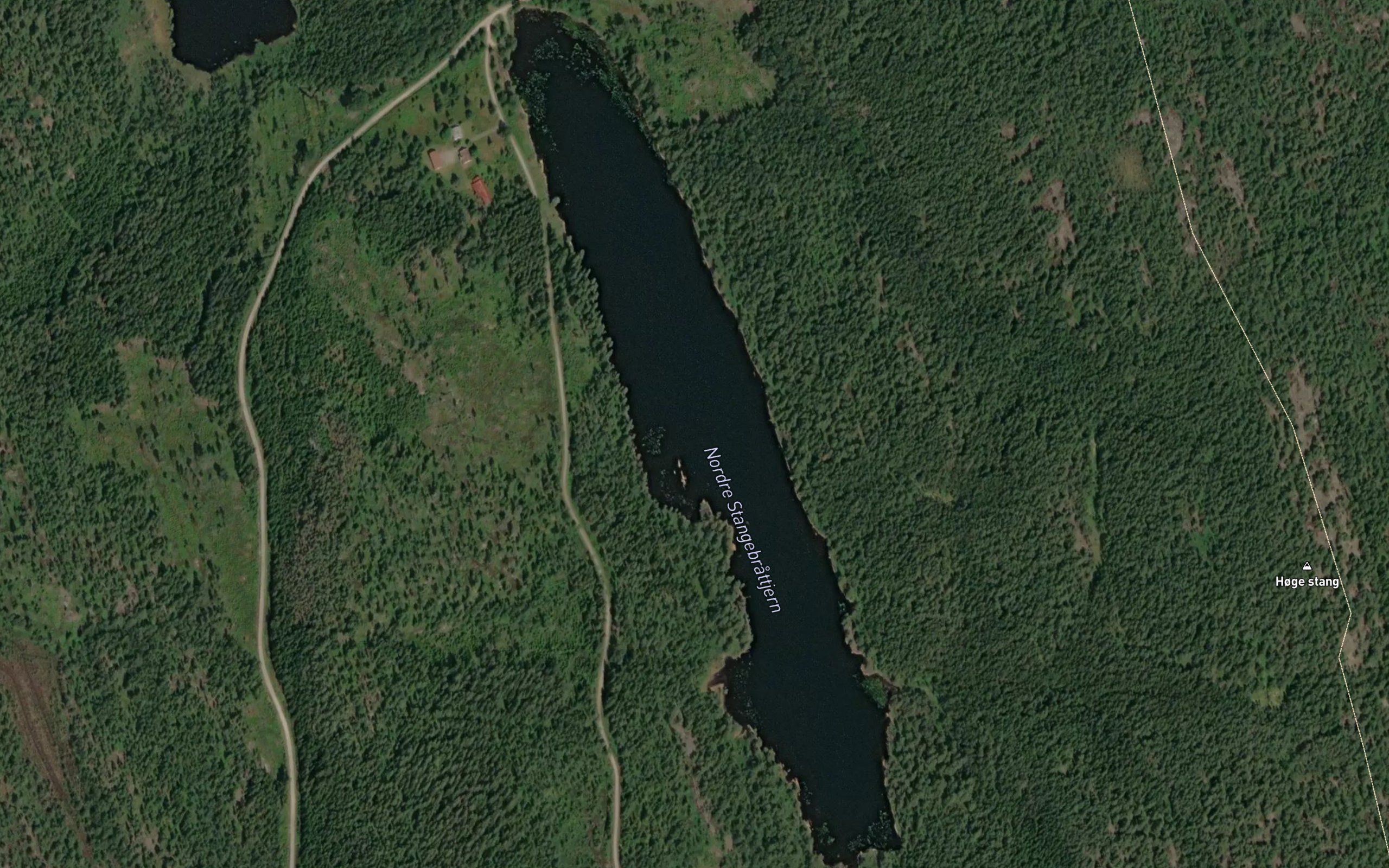 Nordre Stangebrattjernet