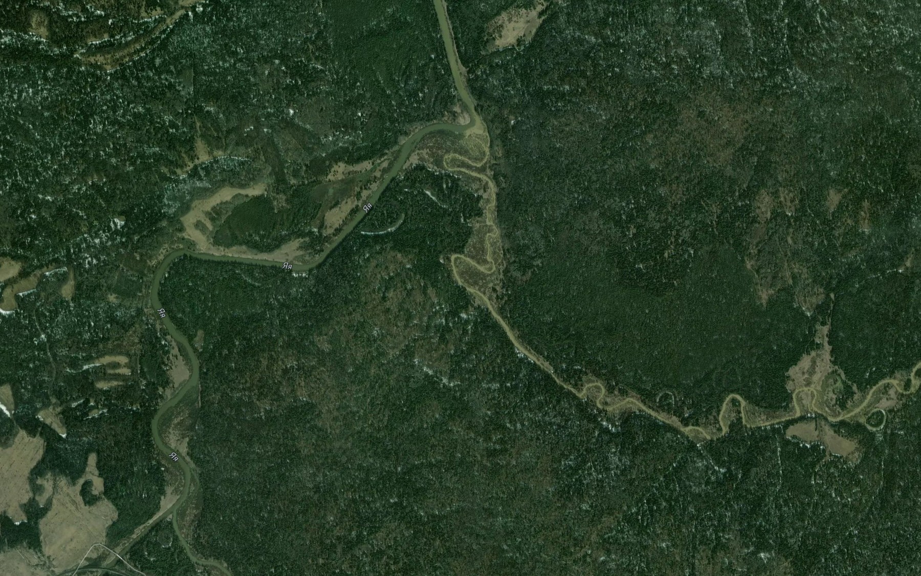 Satellite map of the Kel'bes