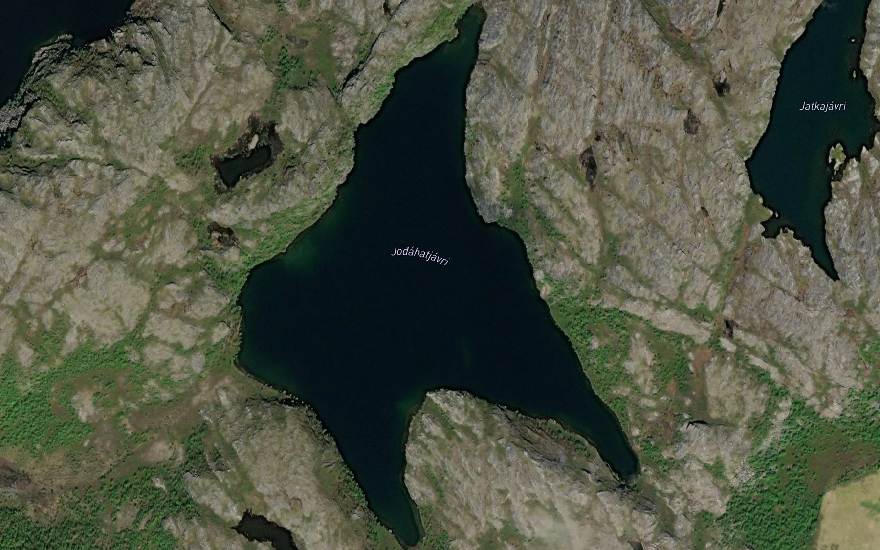 Satellite map of the Jatahatjavri