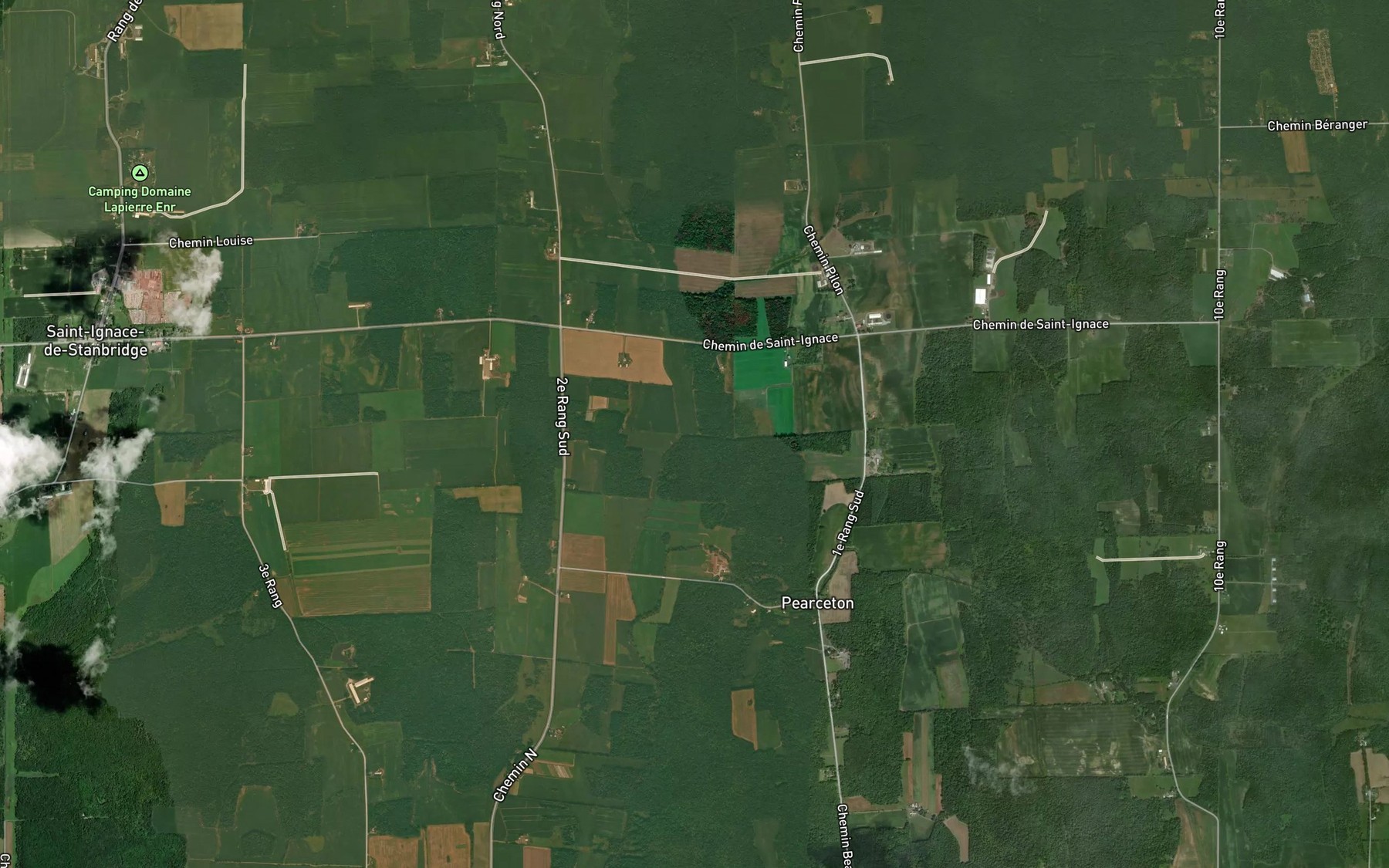 Satellite map of the Embranchement Clough