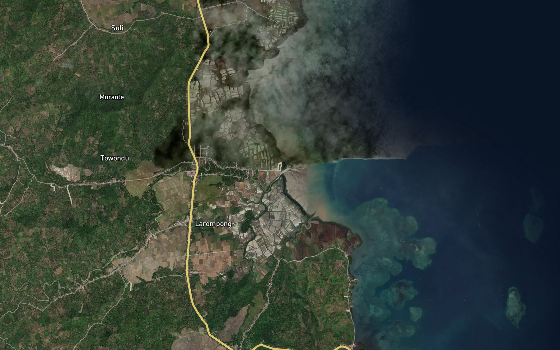 Satellite map of the Salo Larompong
