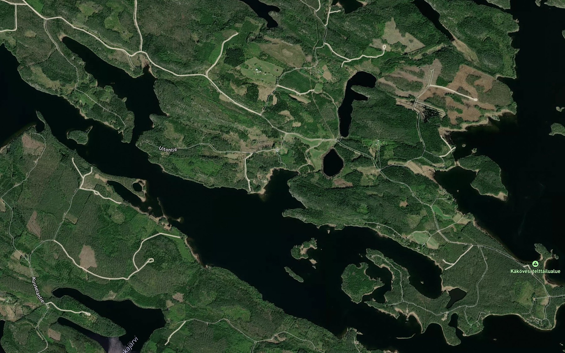 Satellite map of the Rasvalahti