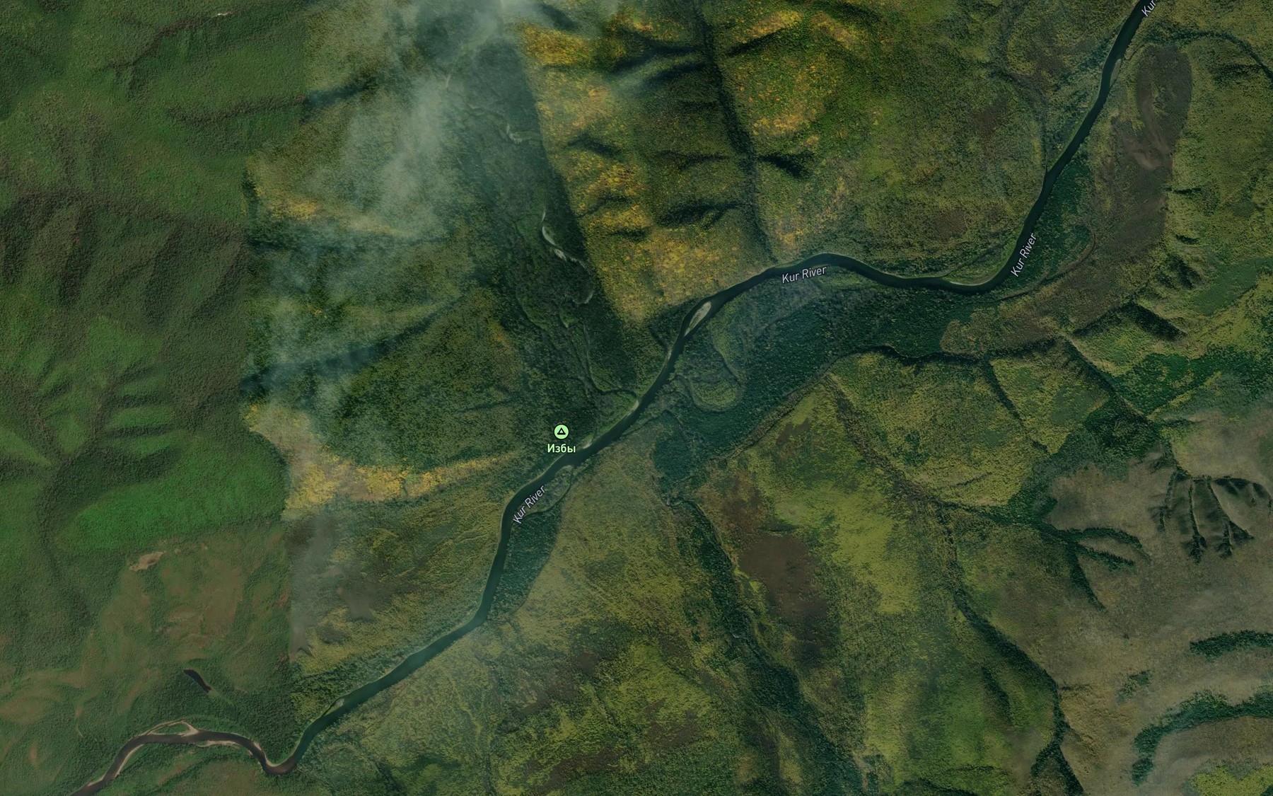Satellite map of the Kolbakan