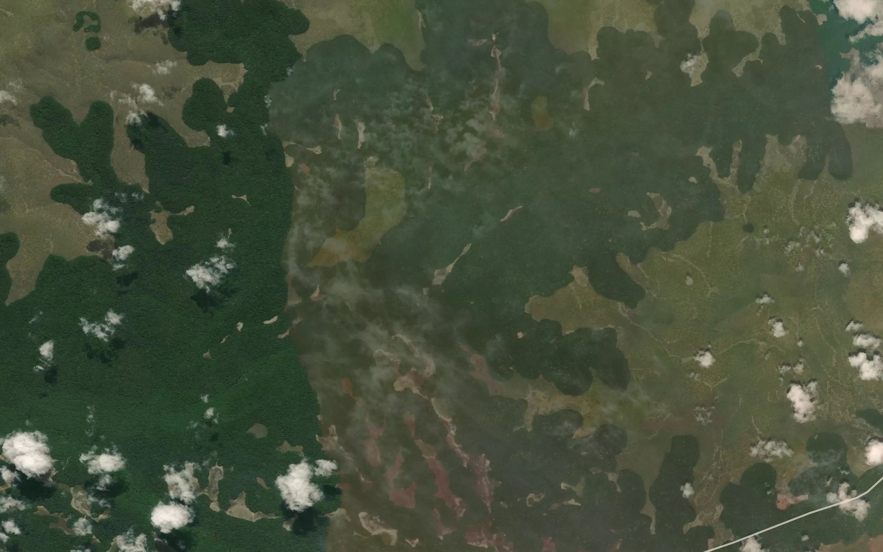 Satellite map of the Mabeke