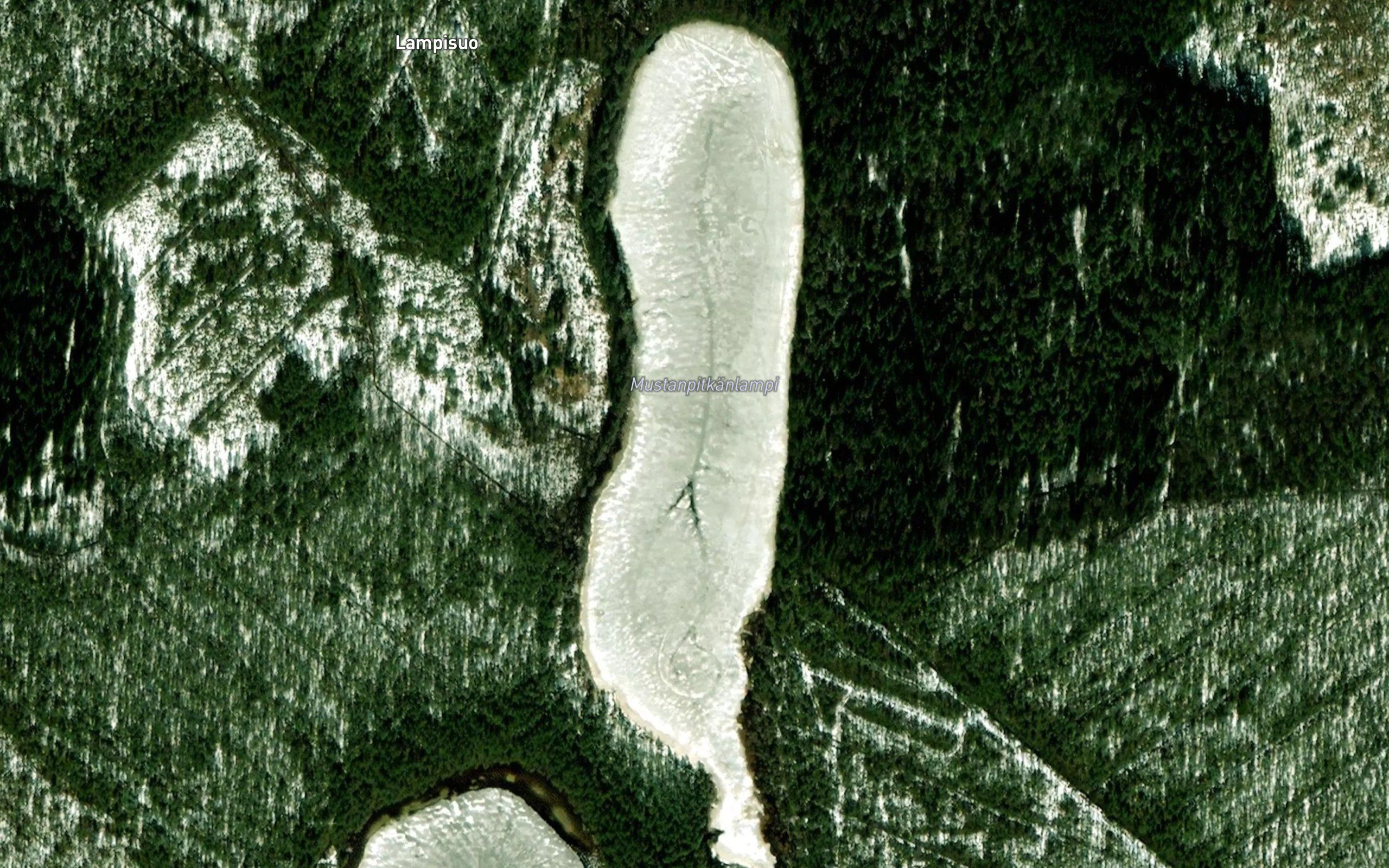Mustanpitkanlampi