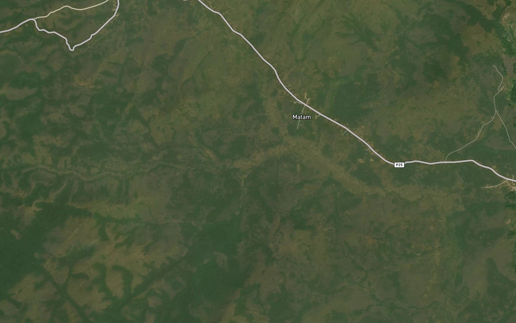 Satellite map of the Kounse