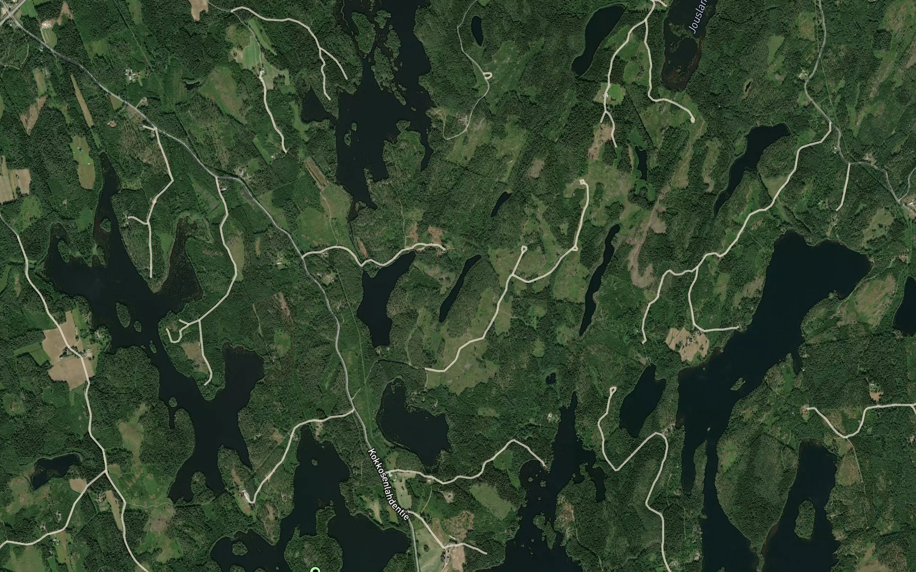 Satellite map of the Vaaralampi