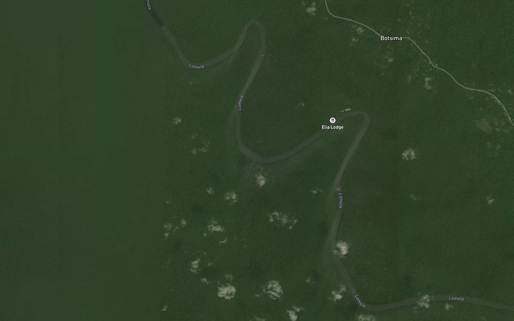 Satellite map of the Luai