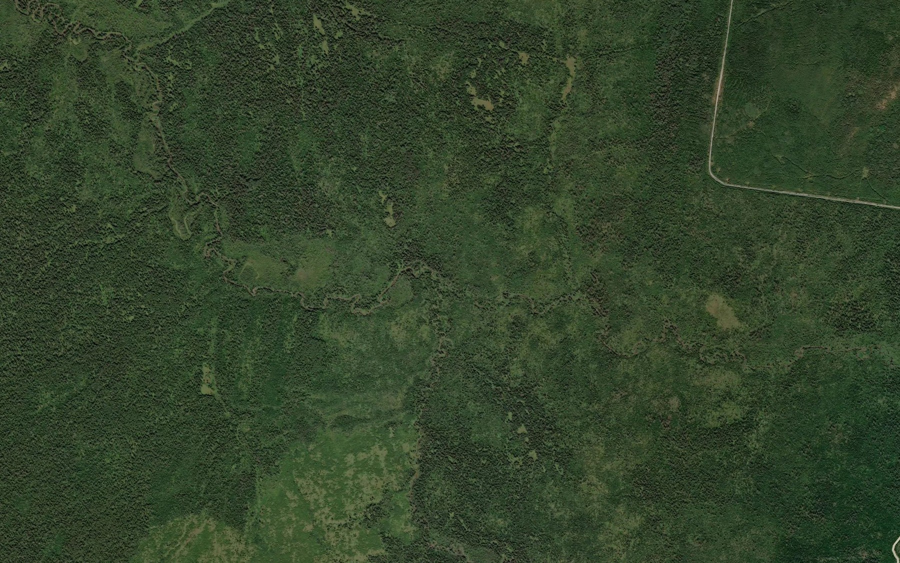 Satellite map of the Sakal'ya