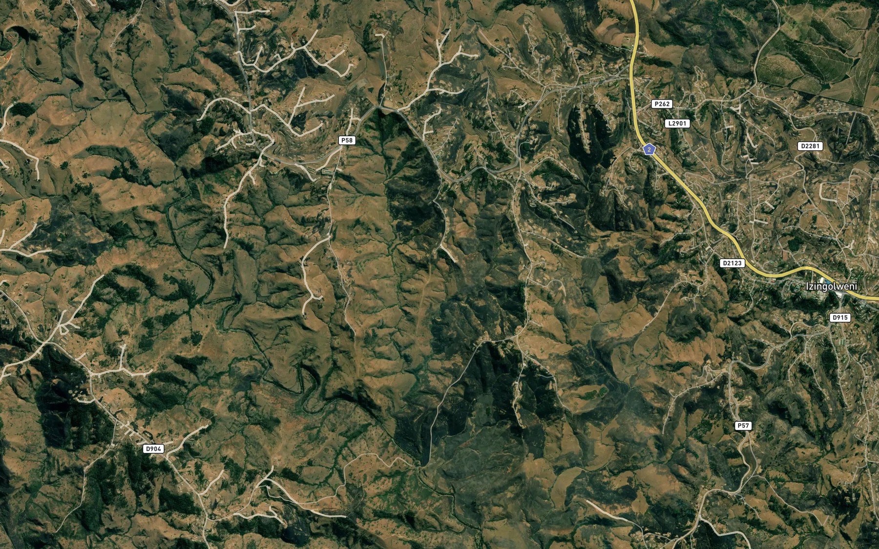 Satellite map of the Sonaaba